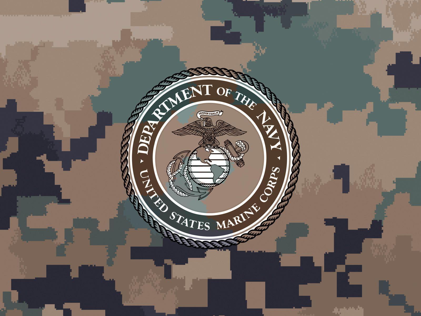 USMC Logo Wallpapers Top Free USMC Logo Backgrounds WallpaperAccess