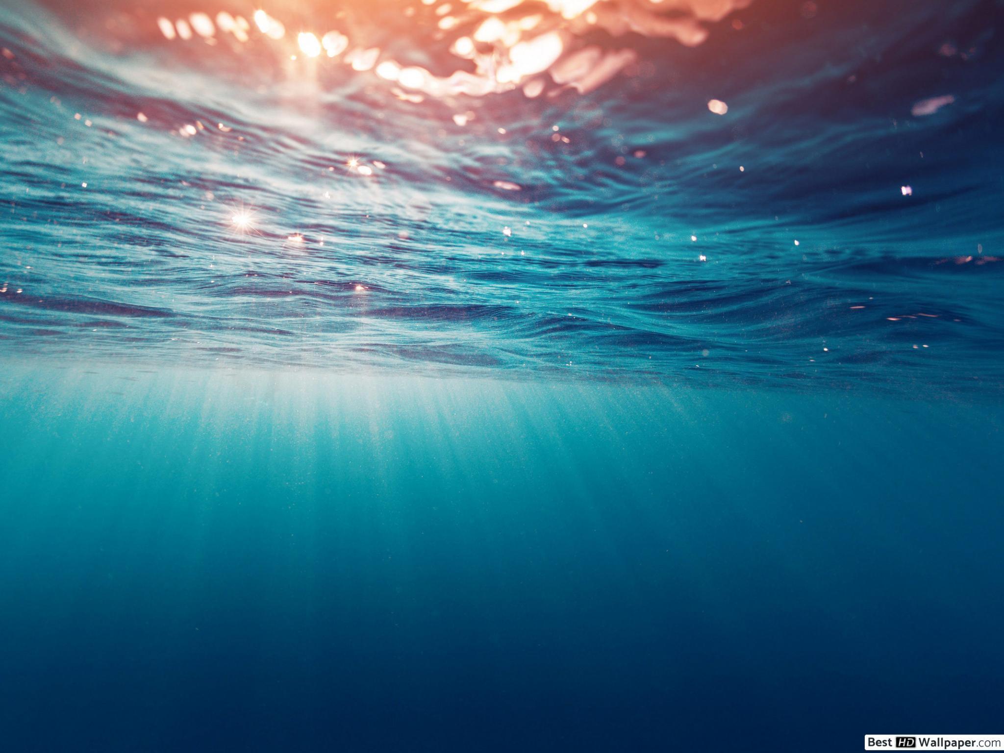2048x1536 Sunshine on the water surface HD wallpaper download