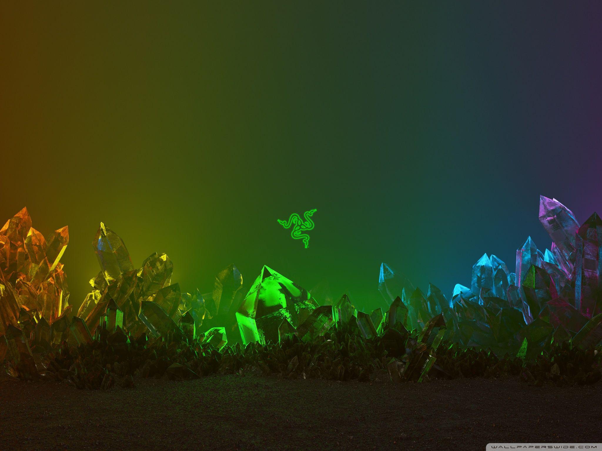 2048x1536 Razer Wallpaper Crystal