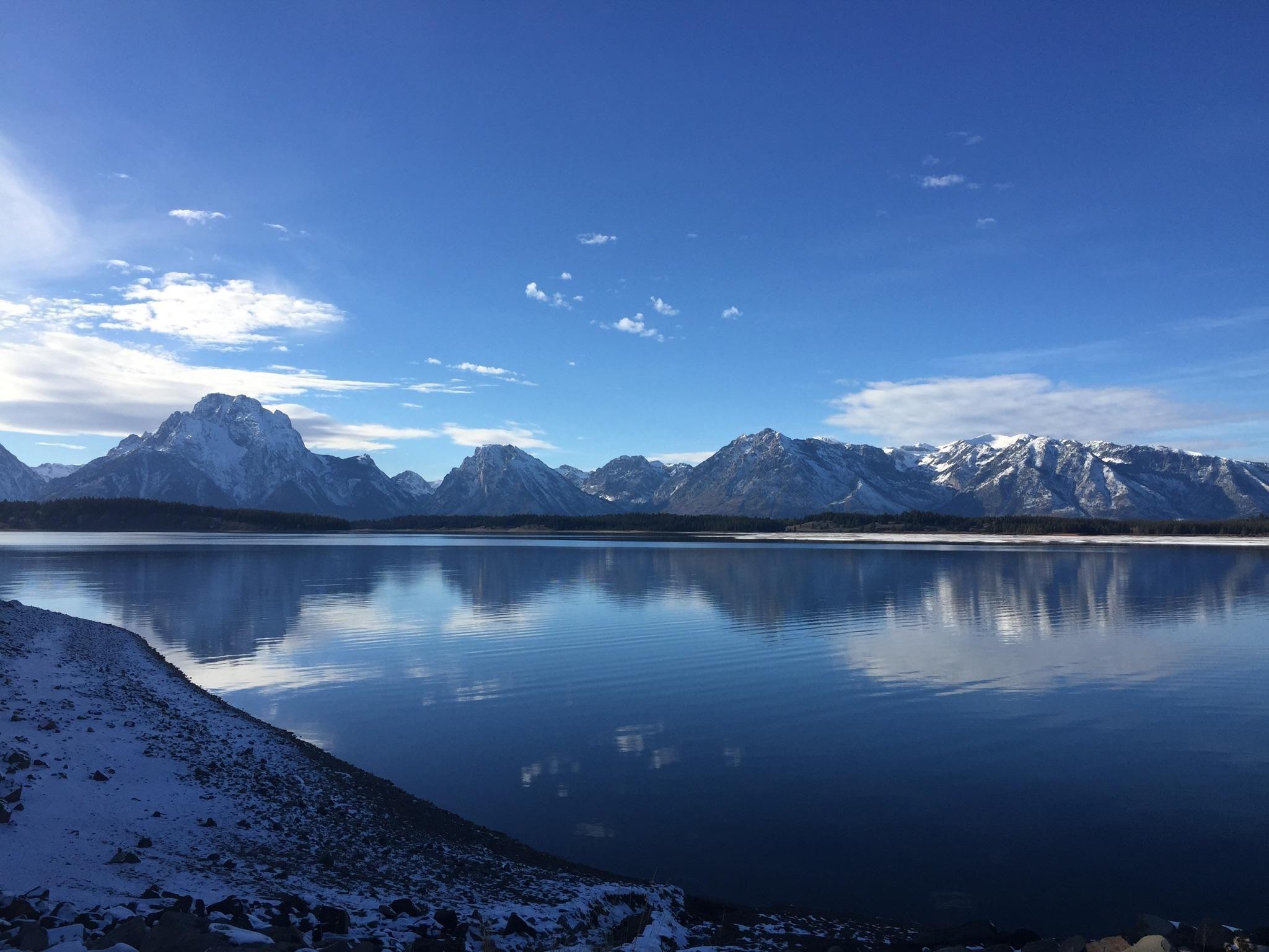 2048x1536 November in Wyoming Jackson Lake [2048x1536]. Lake, iPad