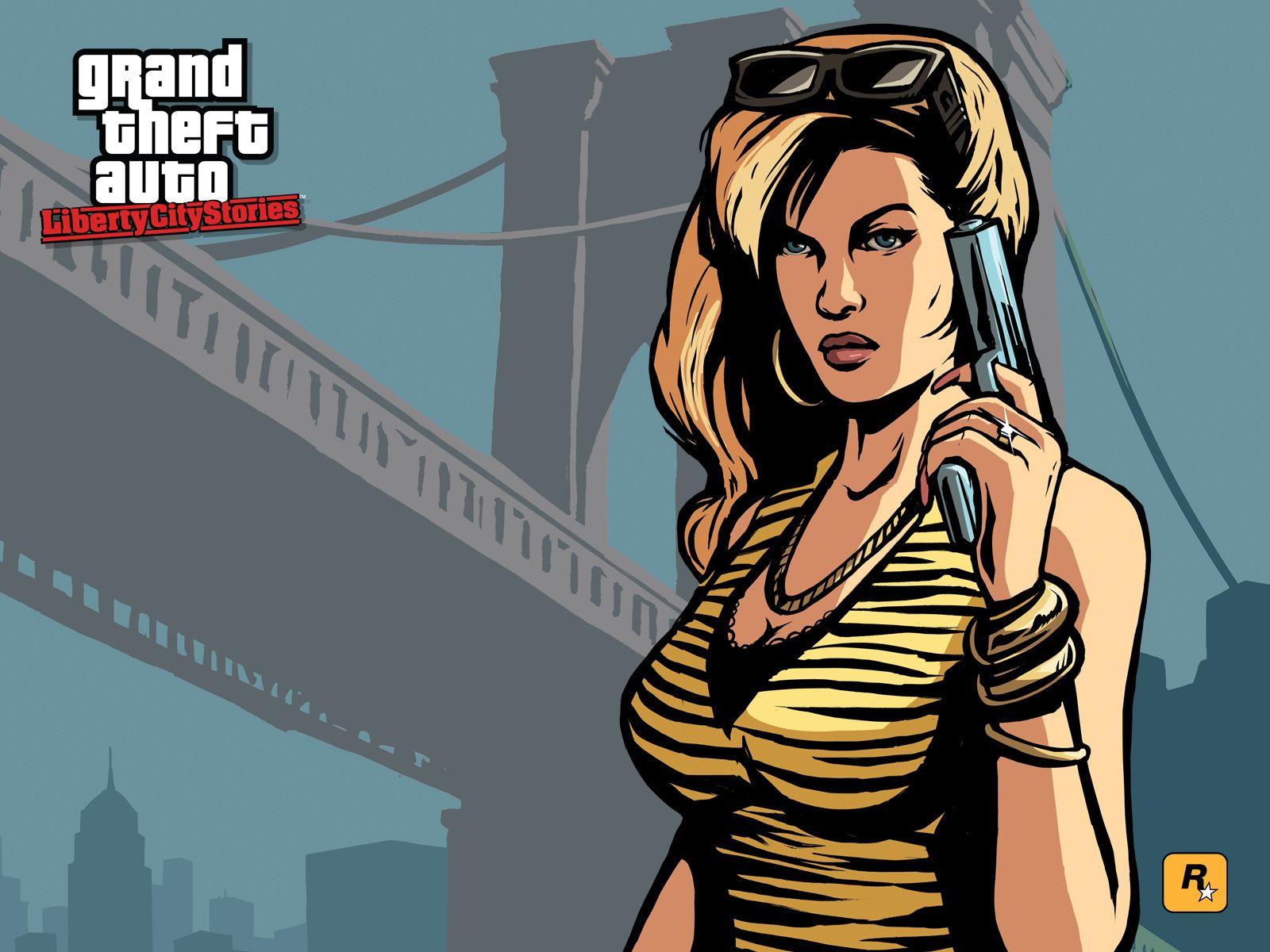1600x1200 Wallpaper GTA Libery City Stories