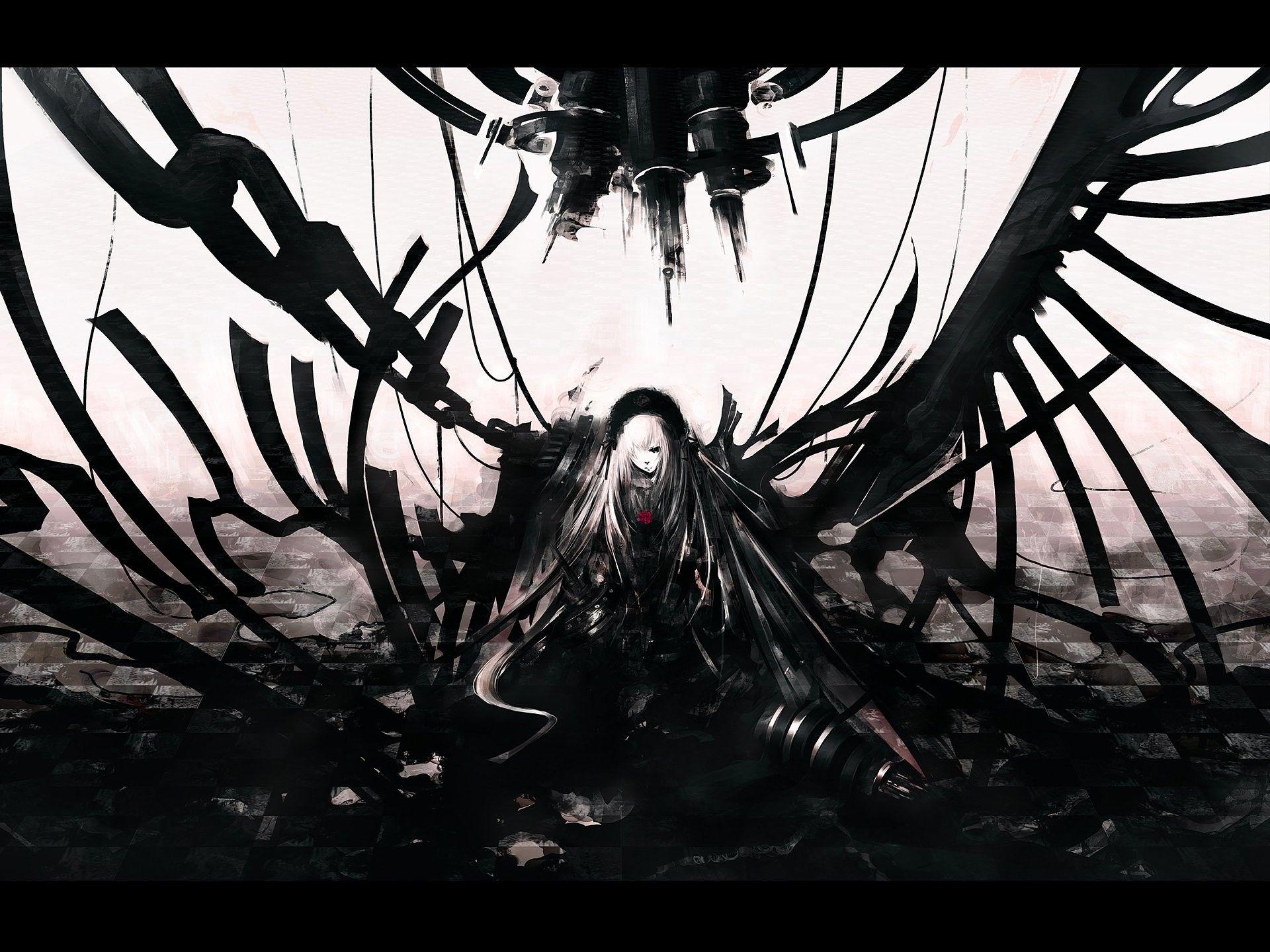 1920x1440 Black Devil Wallpaper