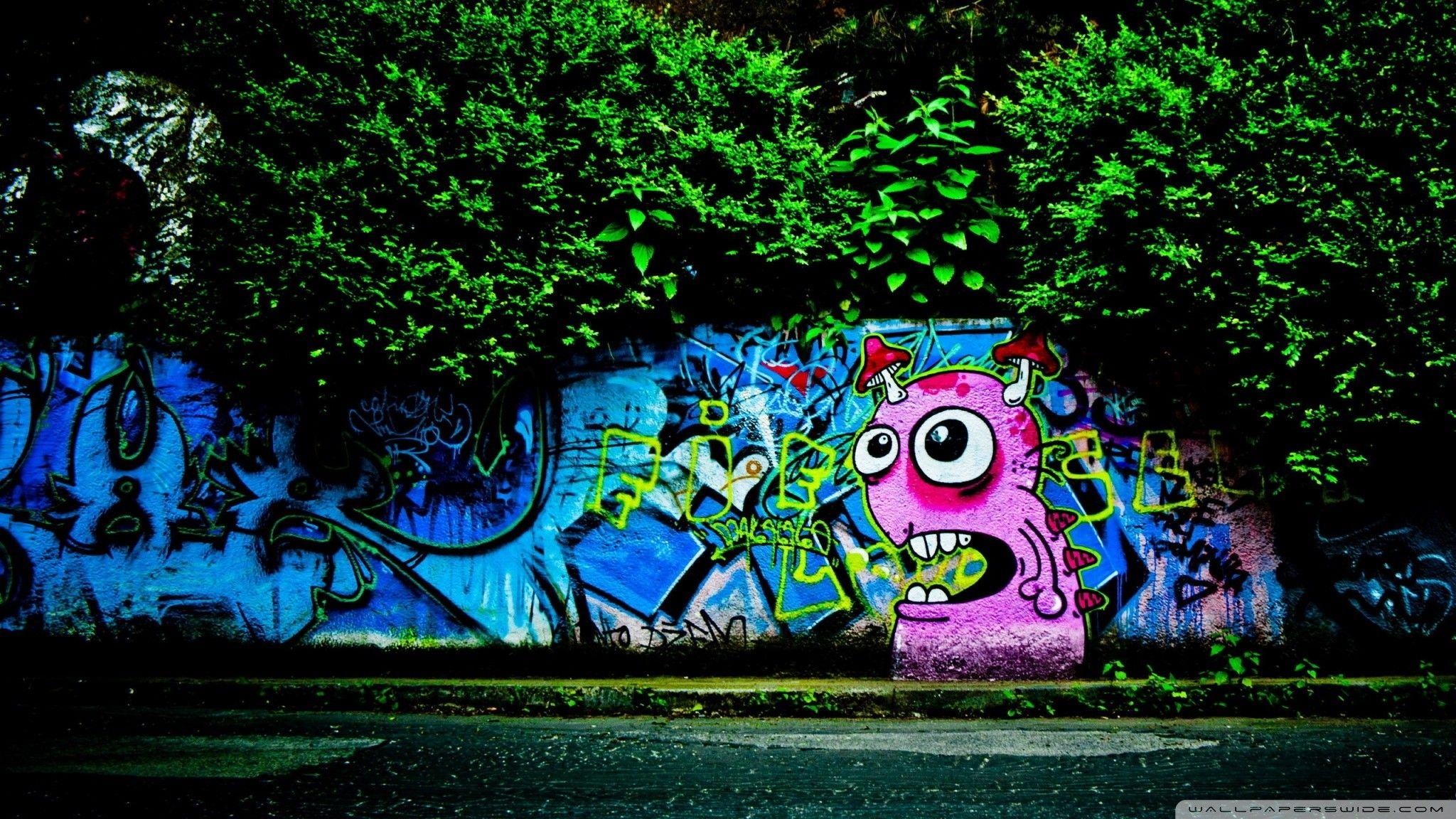 2048x1152 Graffiti Desktop Wallpaper