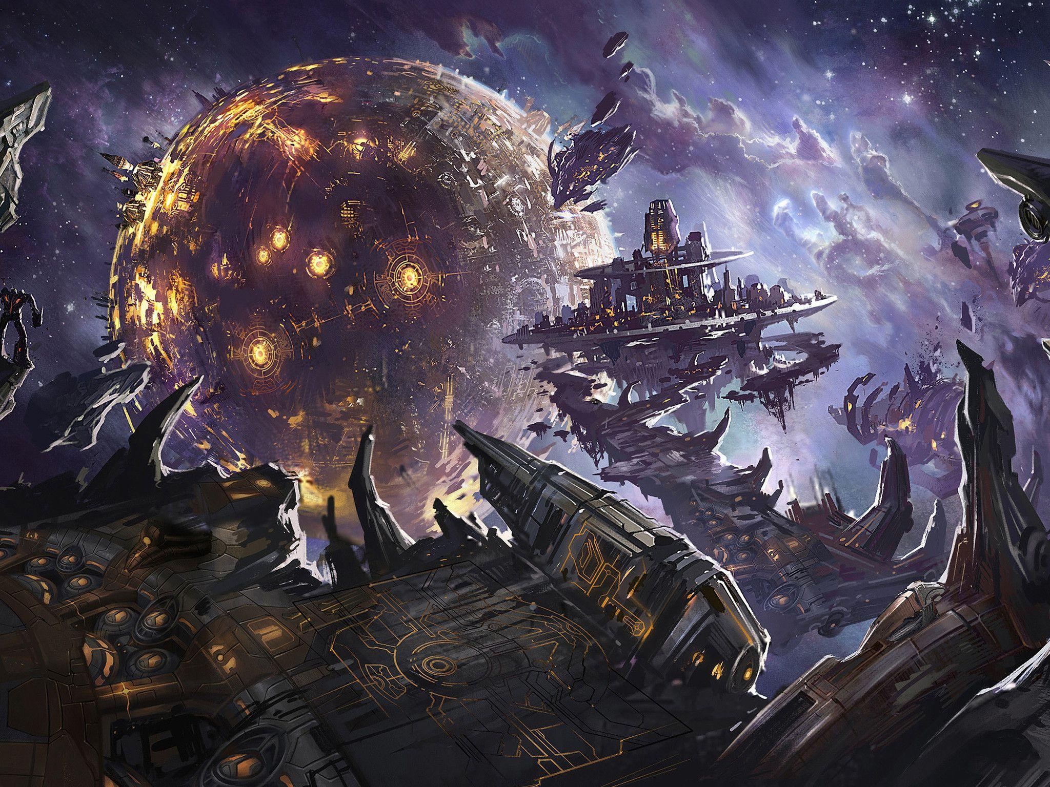 2048x1536 Digital Universe 2048x1536 Resolution HD 4k Wallpaper