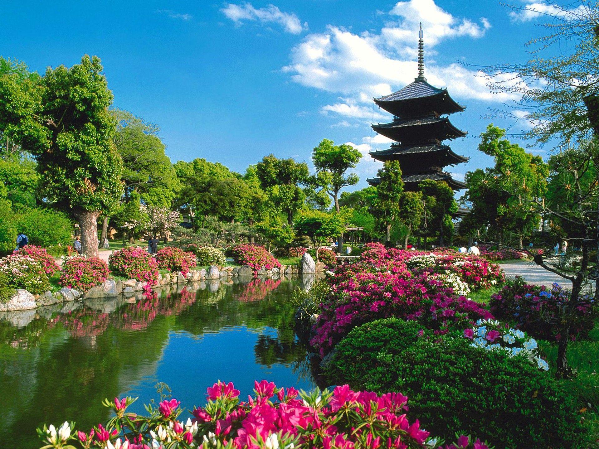 1920x1440 Japan Nature Wallpaper