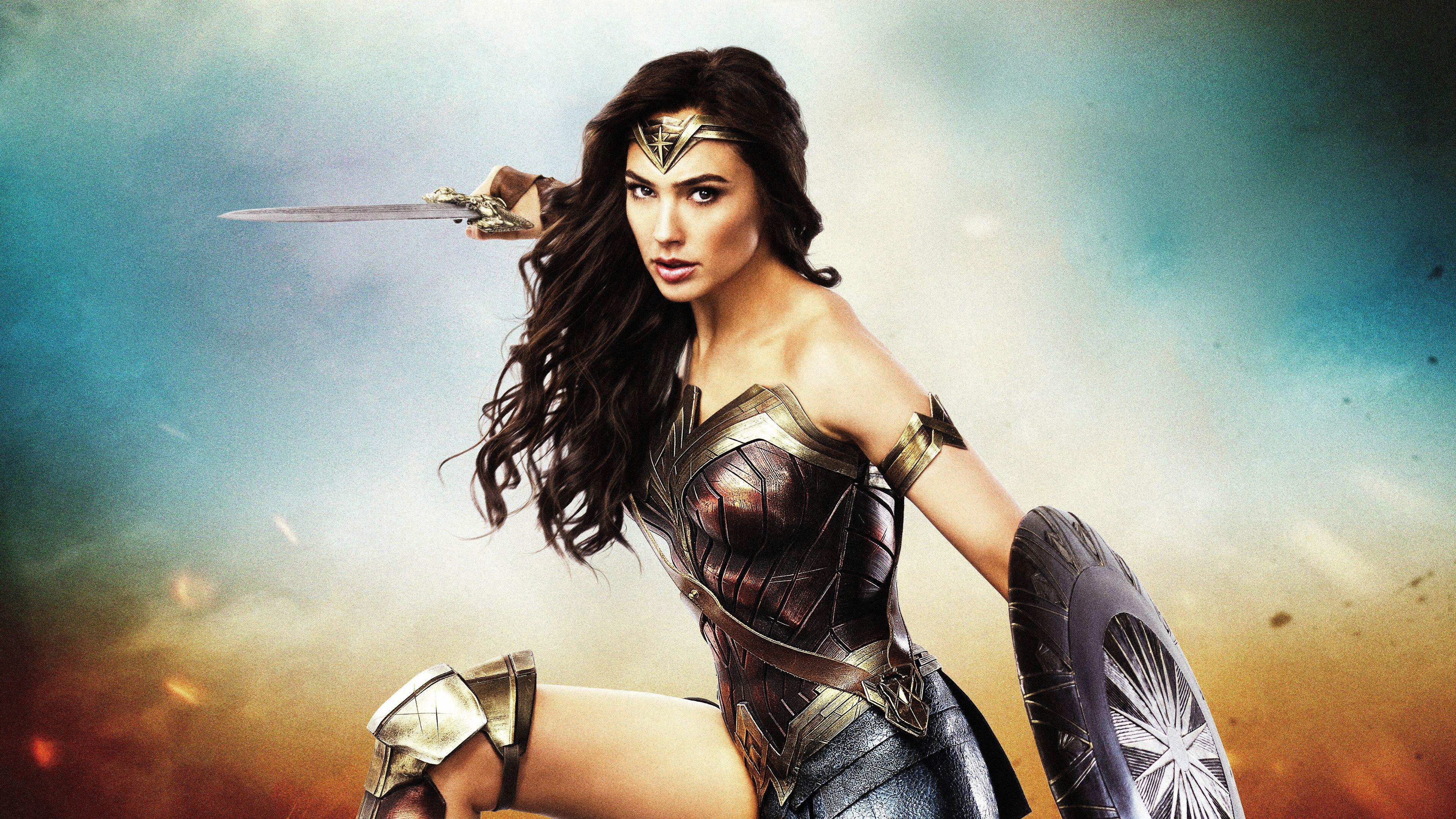3840x2160 Wonder Woman 4k Wallpaper Beautiful Wonder Woman 8k Poster Wonder