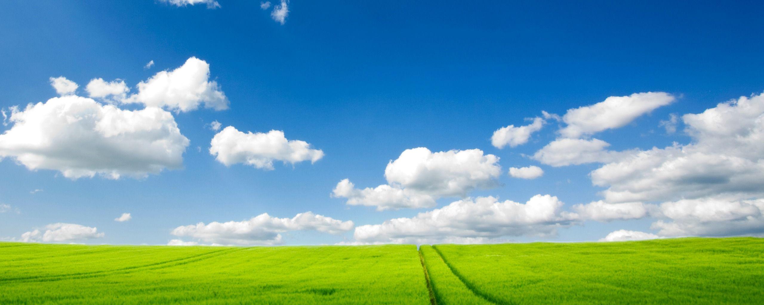 2560x1024 Free download Pure Nature Dual Monitor Wallpaper HD Wallpaper
