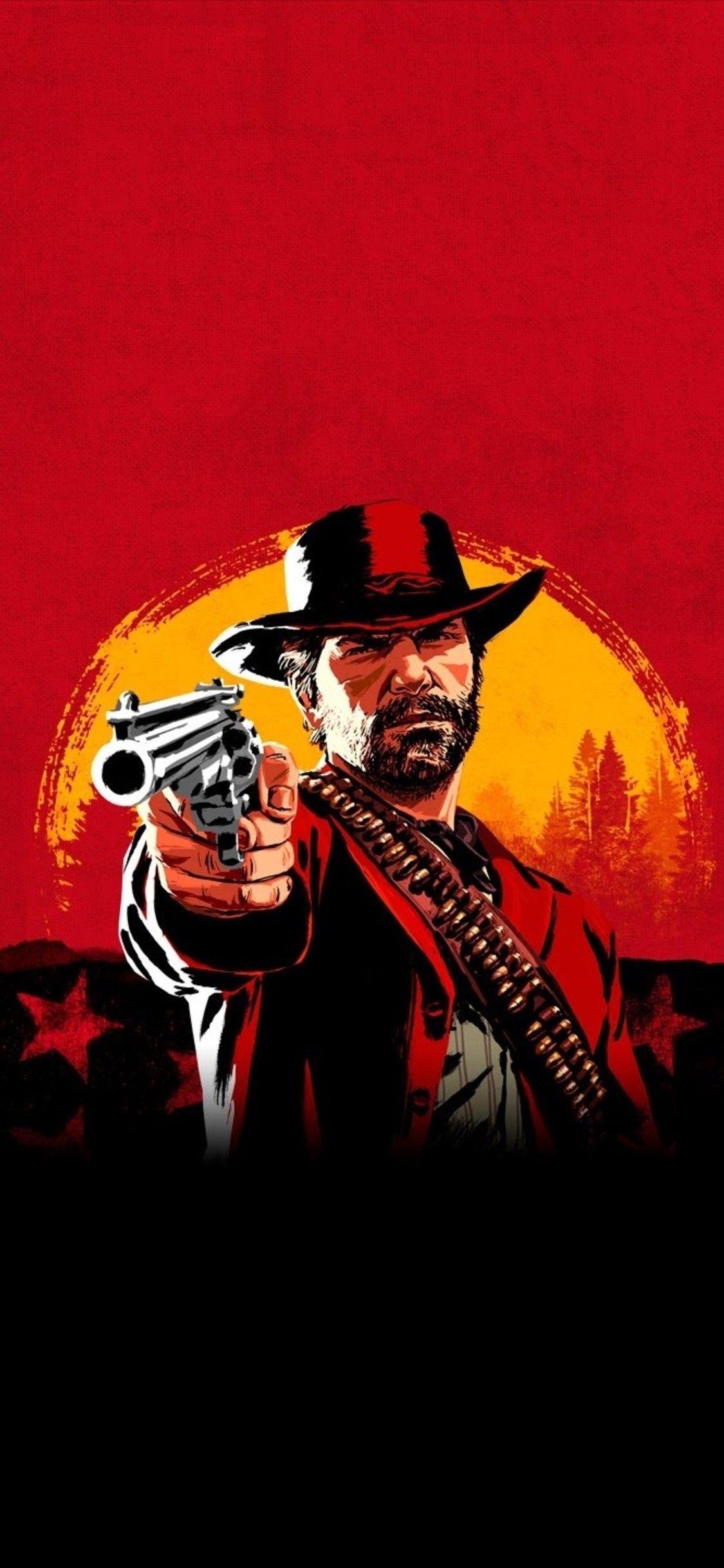 1125x2436 Red Dead Redemption 2 Phone Wallpaper