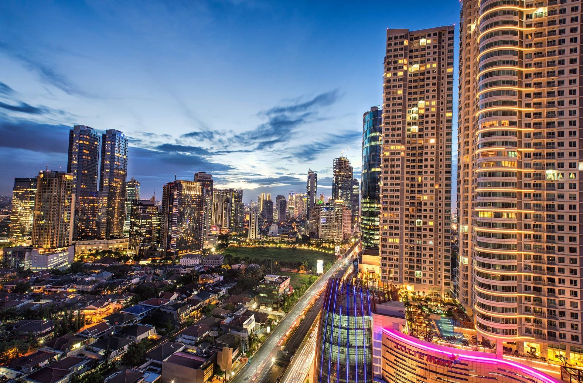 1920x1263 Download Awe Inspiring View Of Jakarta In The Afternoon Light Wallpaper