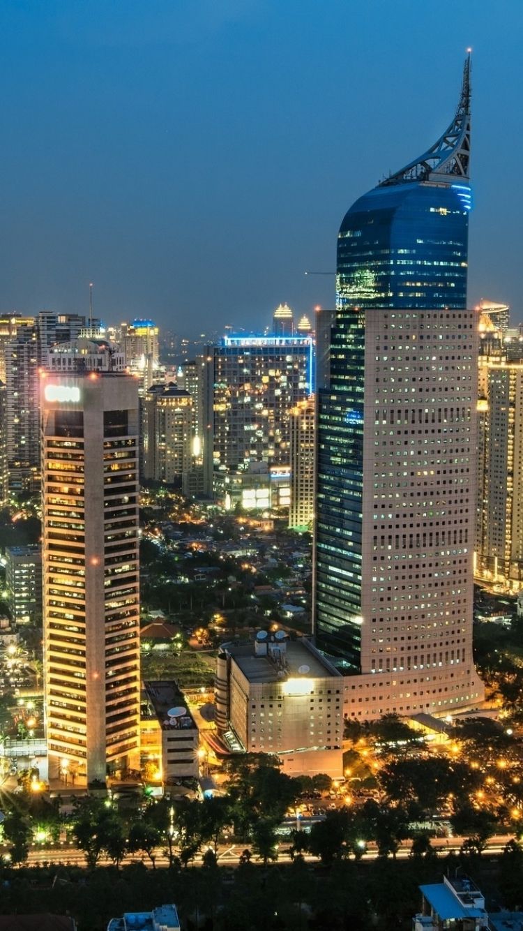 750x1334 Phone wallpaper: Jakarta, Indonesia, Man Made, Java (Indonesia), Cities 1099444