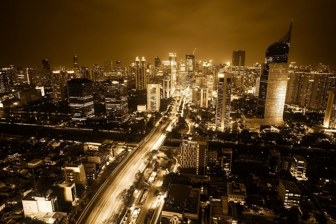 1280x855 Jakarta, indonesia, city, urban, cityscape