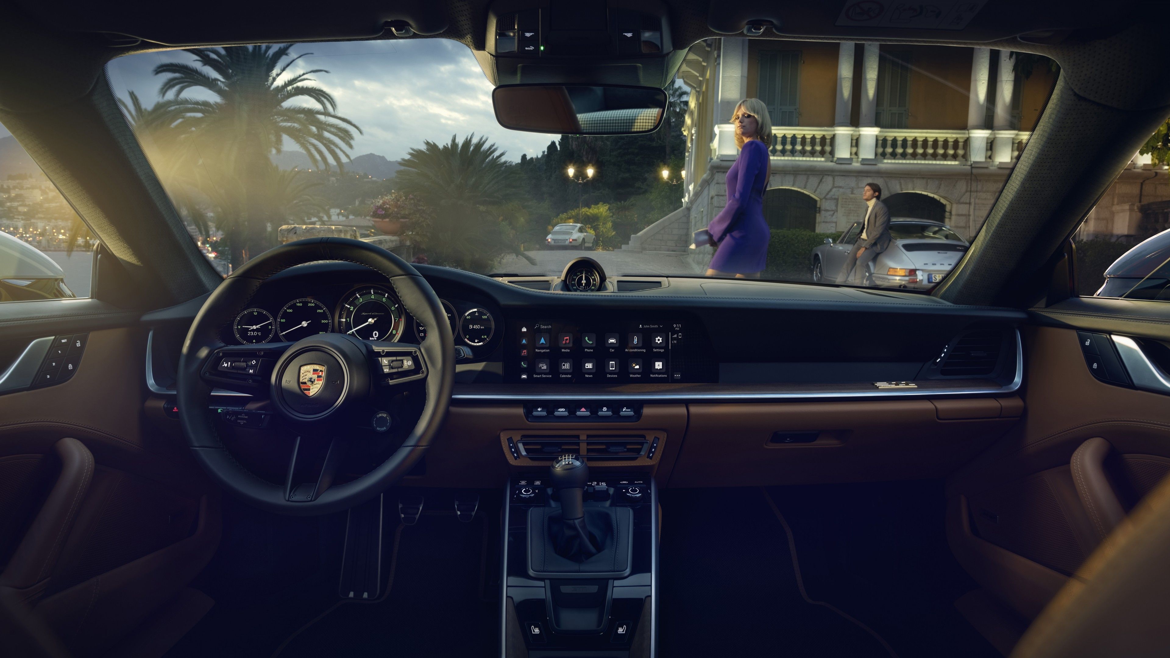 3840x2160 Porsche 911 Sport Classic 2022 Interior 2 4K HD Cars Wallpaper