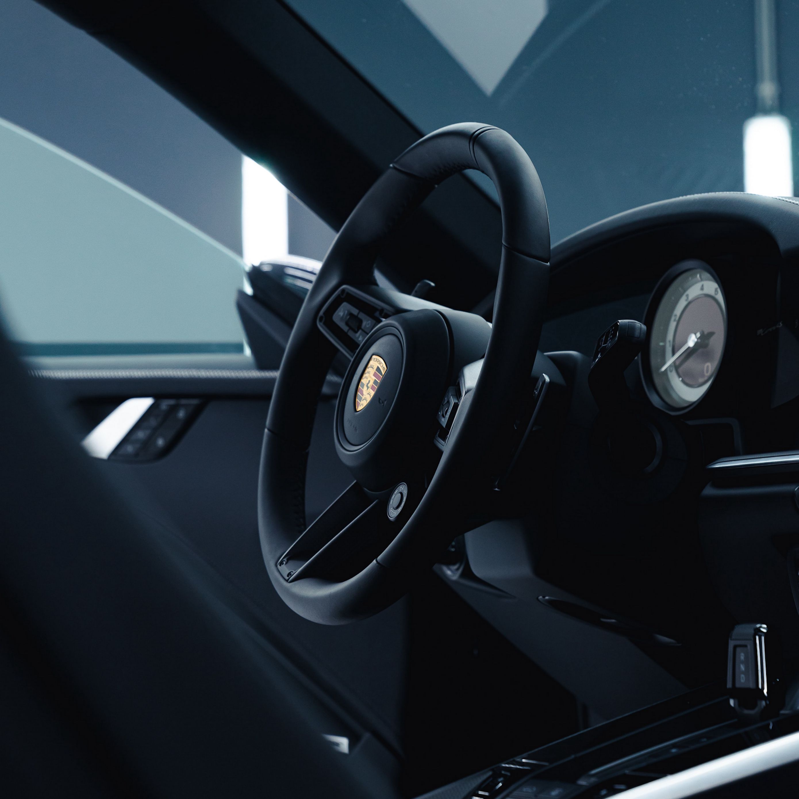 2780x2780 Download wallpaper 2780x2780 porsche porsche, car, steering wheel, interior ipad air, ipad air ipad ipad ipad mini ipad mini ipad mini ipad pro 9.7 for parallax HD background