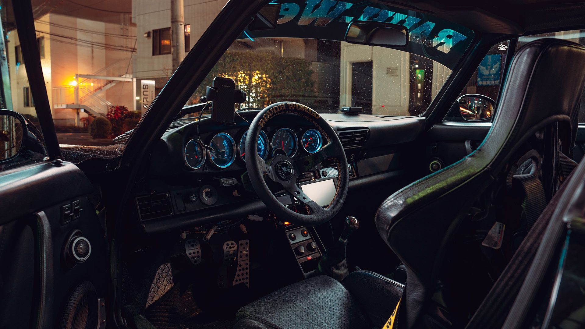 1920x1080 Wallpaper interior, Porsche, Japan, the wheel, Japan, Porsche, salon, Porsche 911 for mobile and desktop, section porsche, resolution 1920x1080