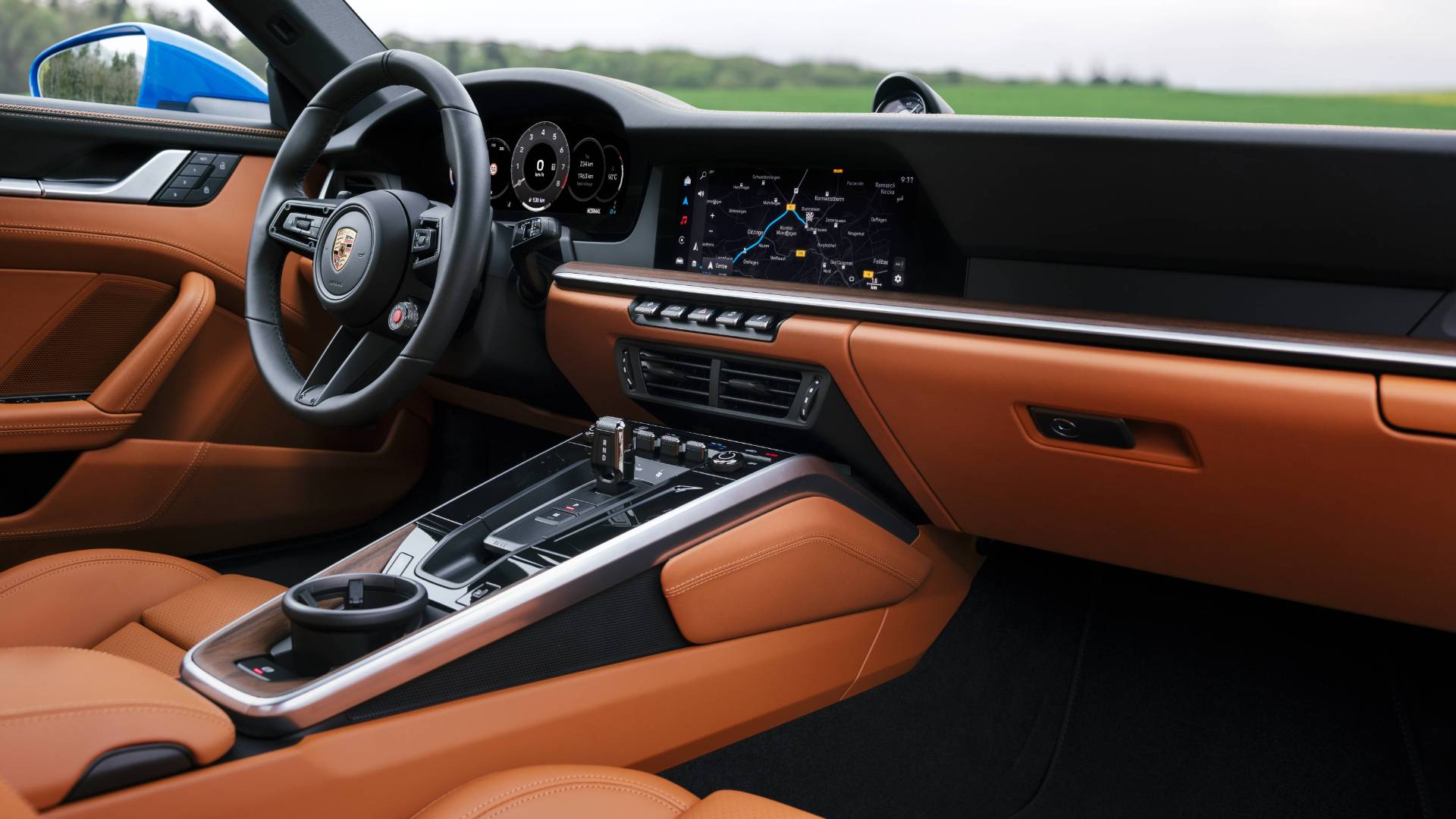 1920x1080 Porsche 911 Carrera Interior Photo
