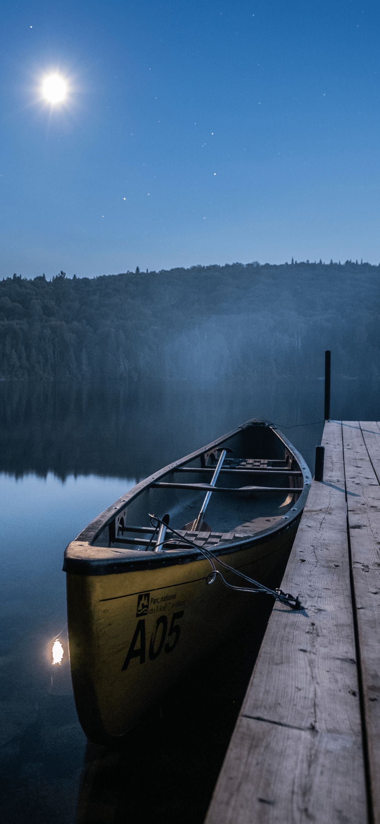1242x2688 Boat Wallpaper