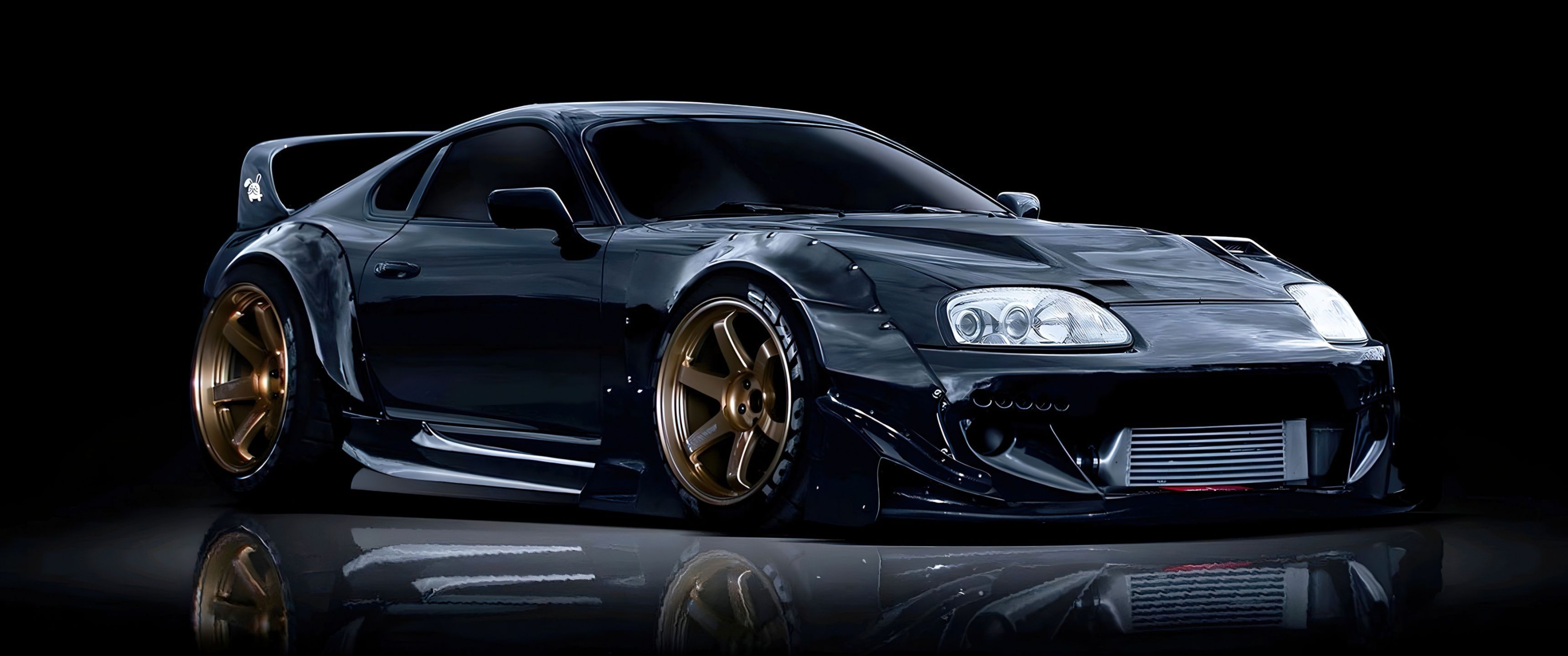 3440x1440 Toyota Supra Mk4 Wallpaper 4K, JDM cars, Classic cars
