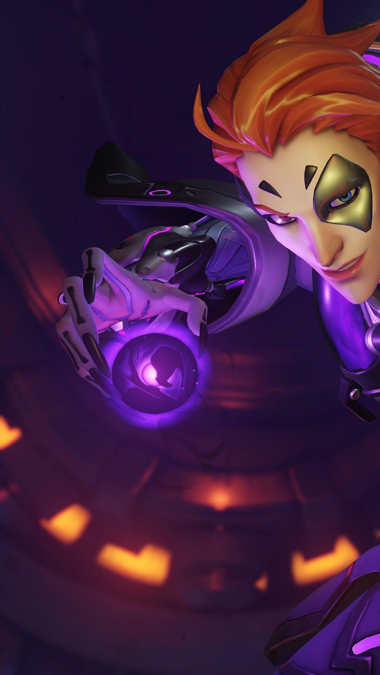 1440x2560 Wallpaper Overwatch, Moira, screenshot, 4K, Games