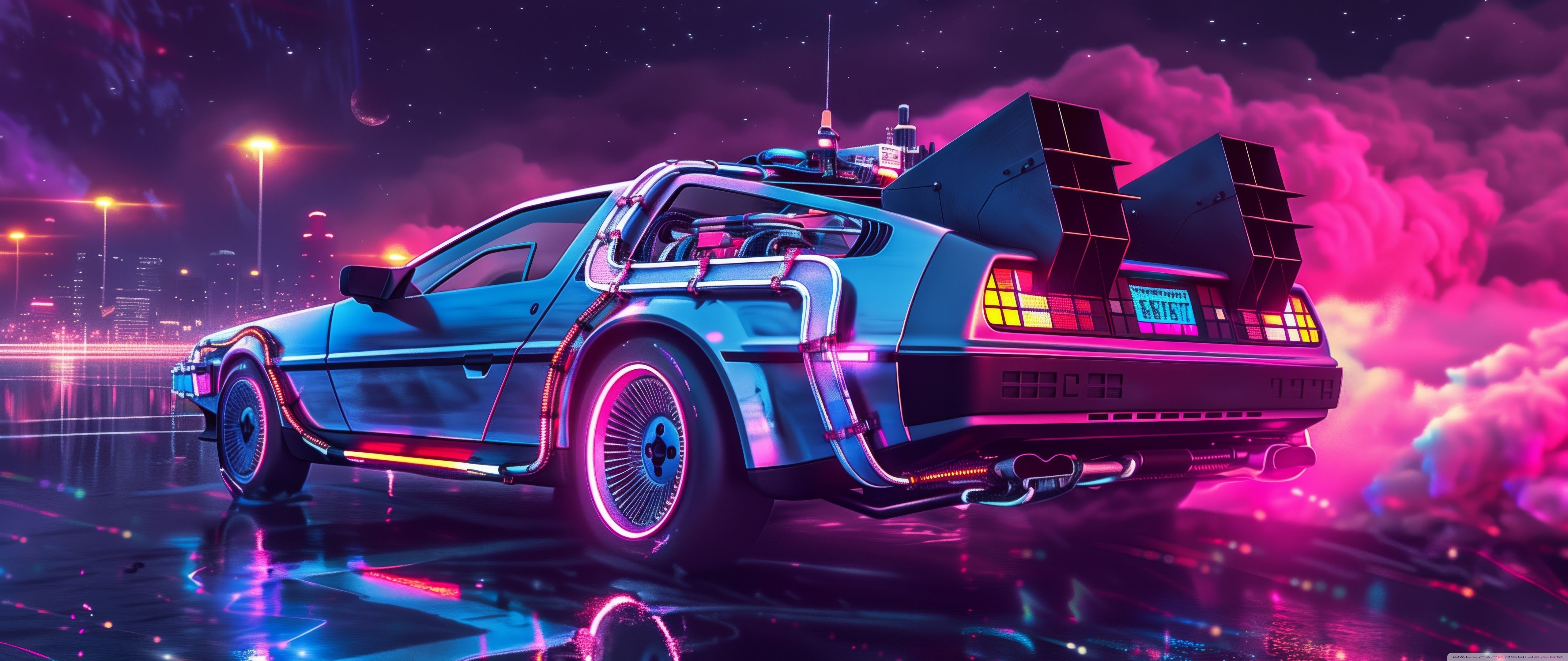 5120x2160 Back to the Future 4K UHD Wallpaper for UltraHD Desktop and TV : Widescreen and UltraWide Display : Dual Monitor