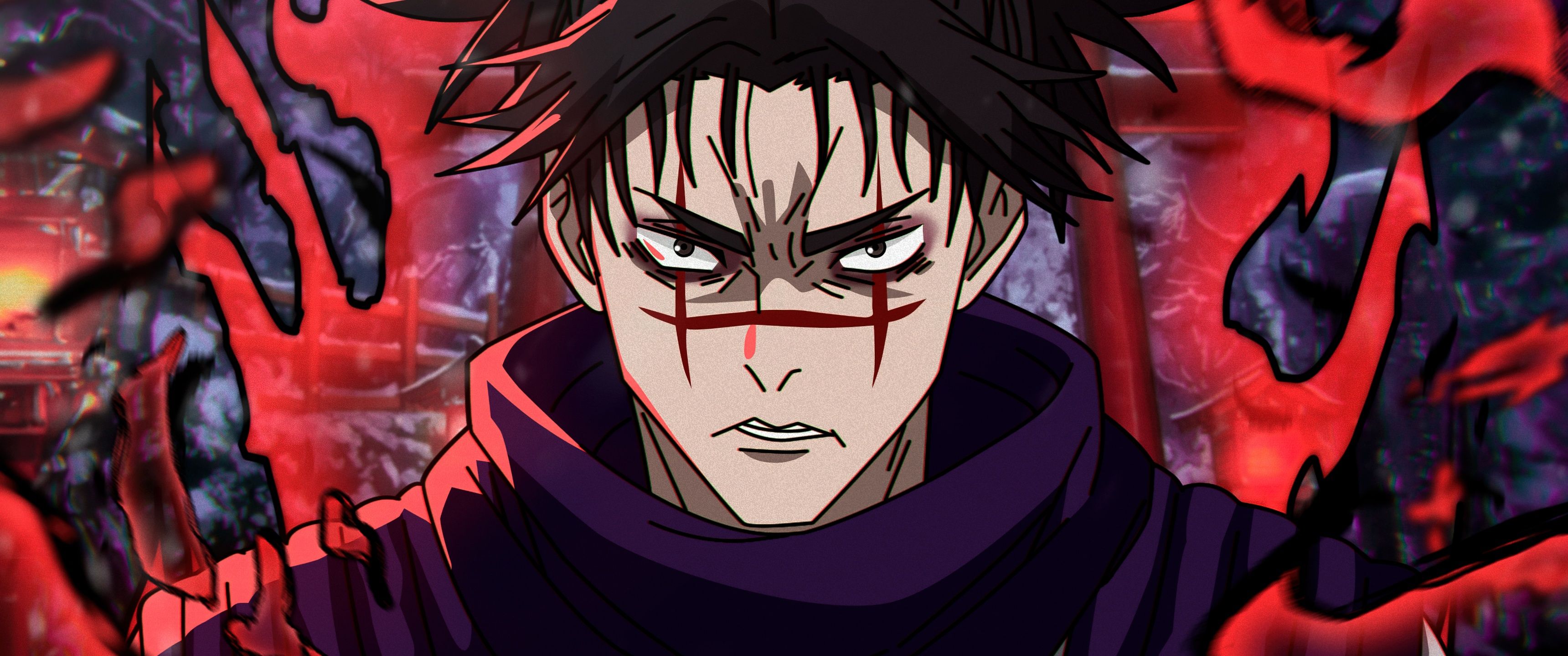3440x1440 Choso Wallpaper 4K, Jujutsu Kaisen, 5K