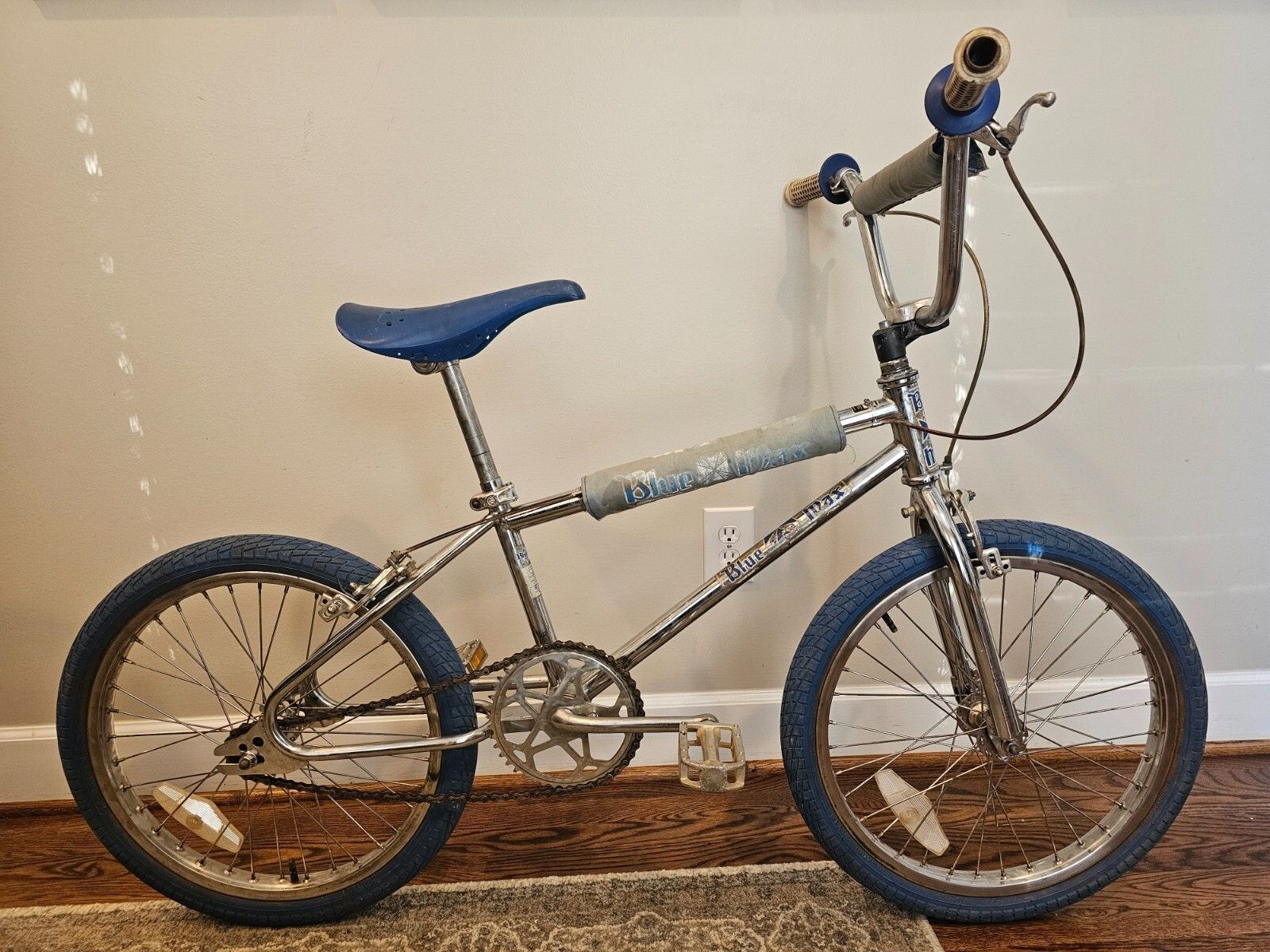1600x1200 Mongoose Blue Max Old School BMX Bike VERY ORIGINAL RARE SURVIVOR Complete