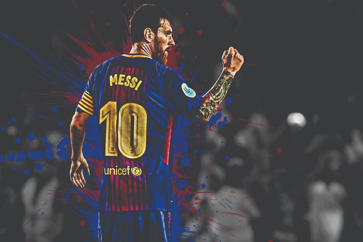 1200x800 LIONEL MESSI GOAT FOOTBALL SOCCER HIGH QUALITY PHOTO PRINT READY TO HANG S24