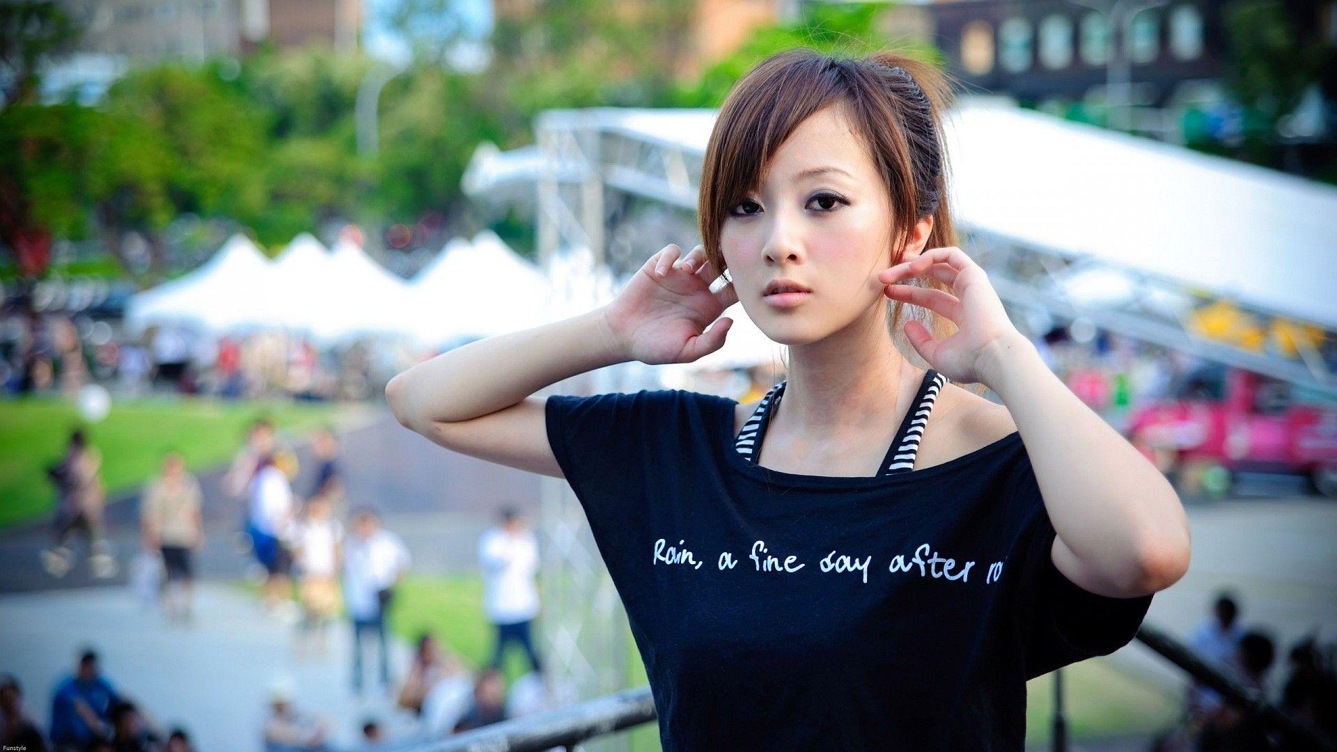 1920x1080 women, Japan, japanese, brown eyes, Japanese Girls wallpaper
