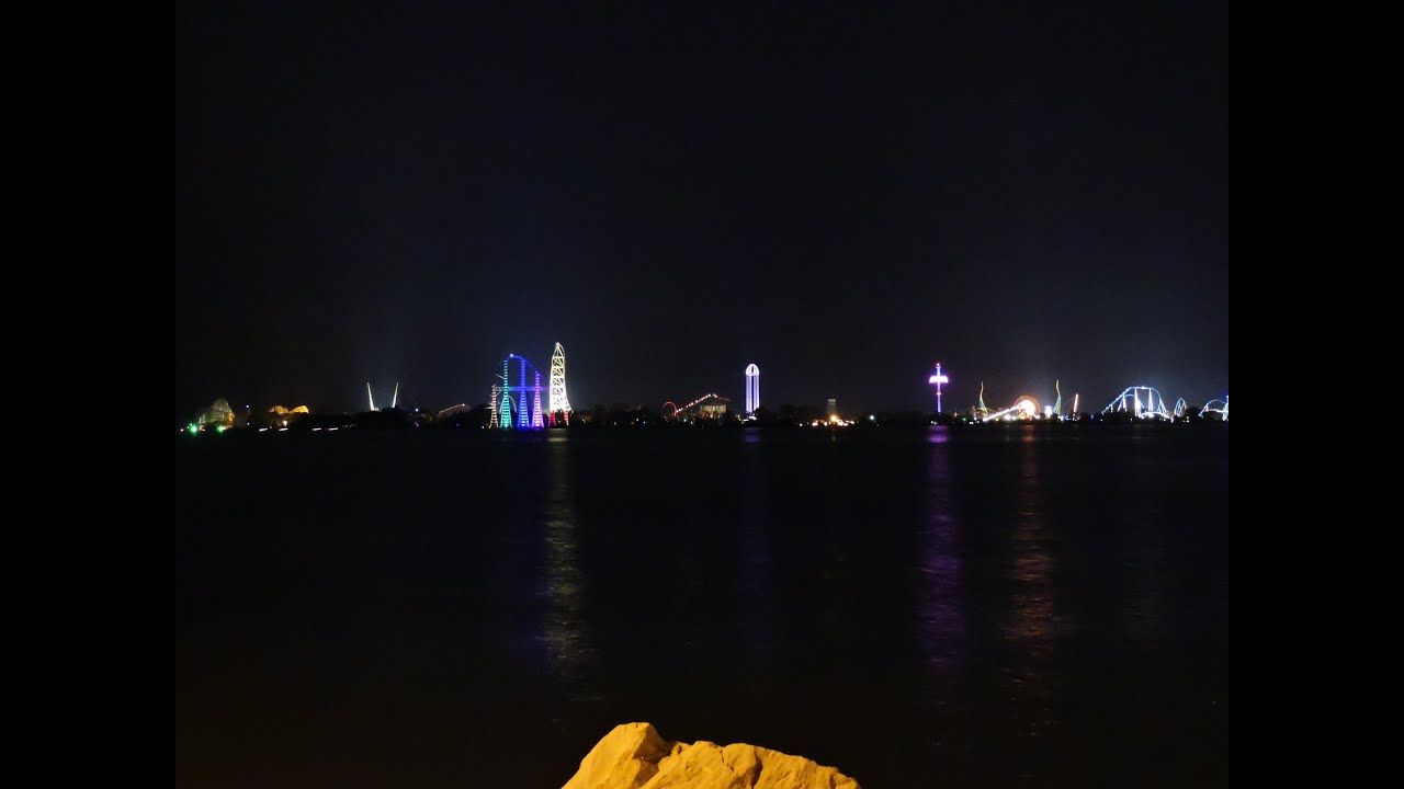 1280x720 Cedar Point Skyline Panorama