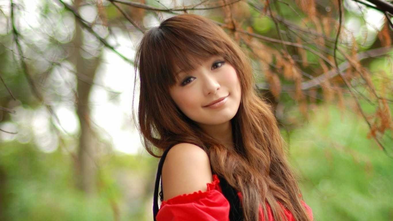 1366x768 Download Beautiful Japanese Girls Wallpaper. Most beautiful