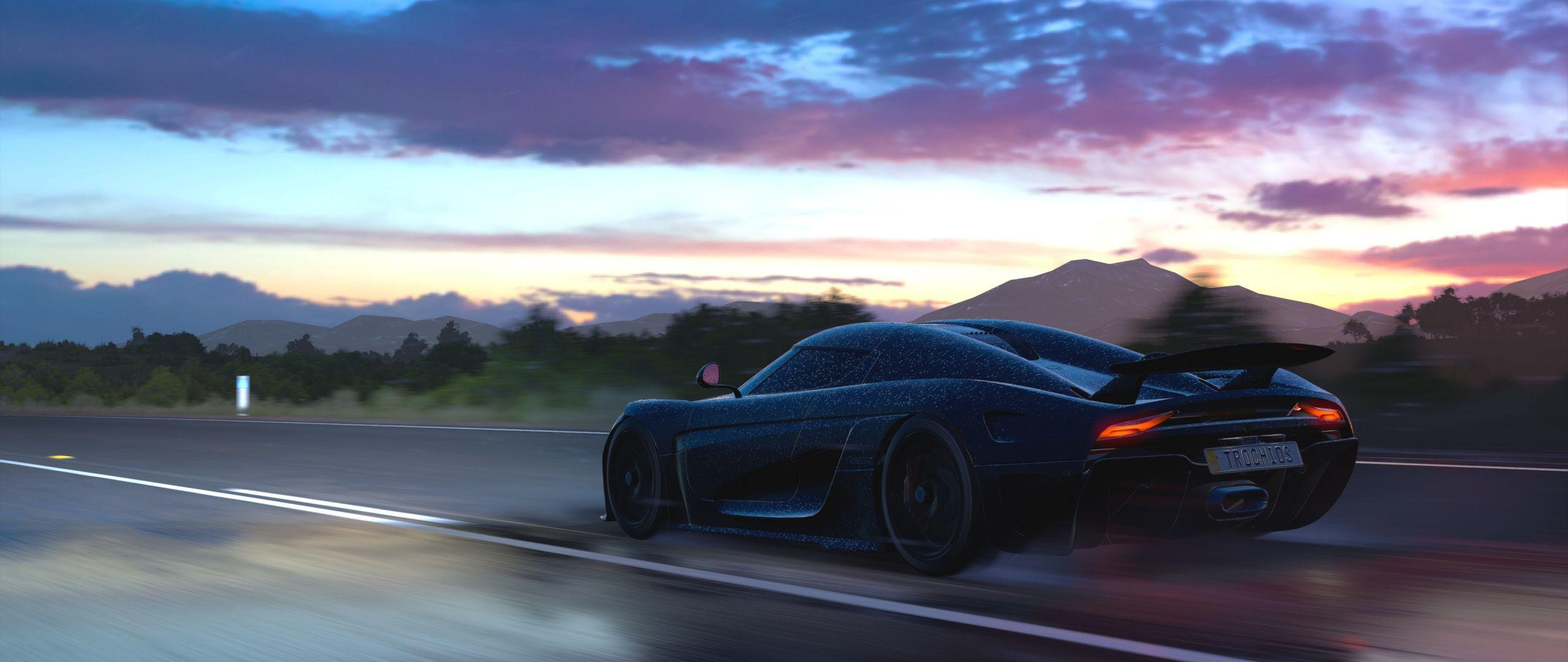 2560x1080 Download 2560x1080 wallpaper hypercar, forza horizon video game