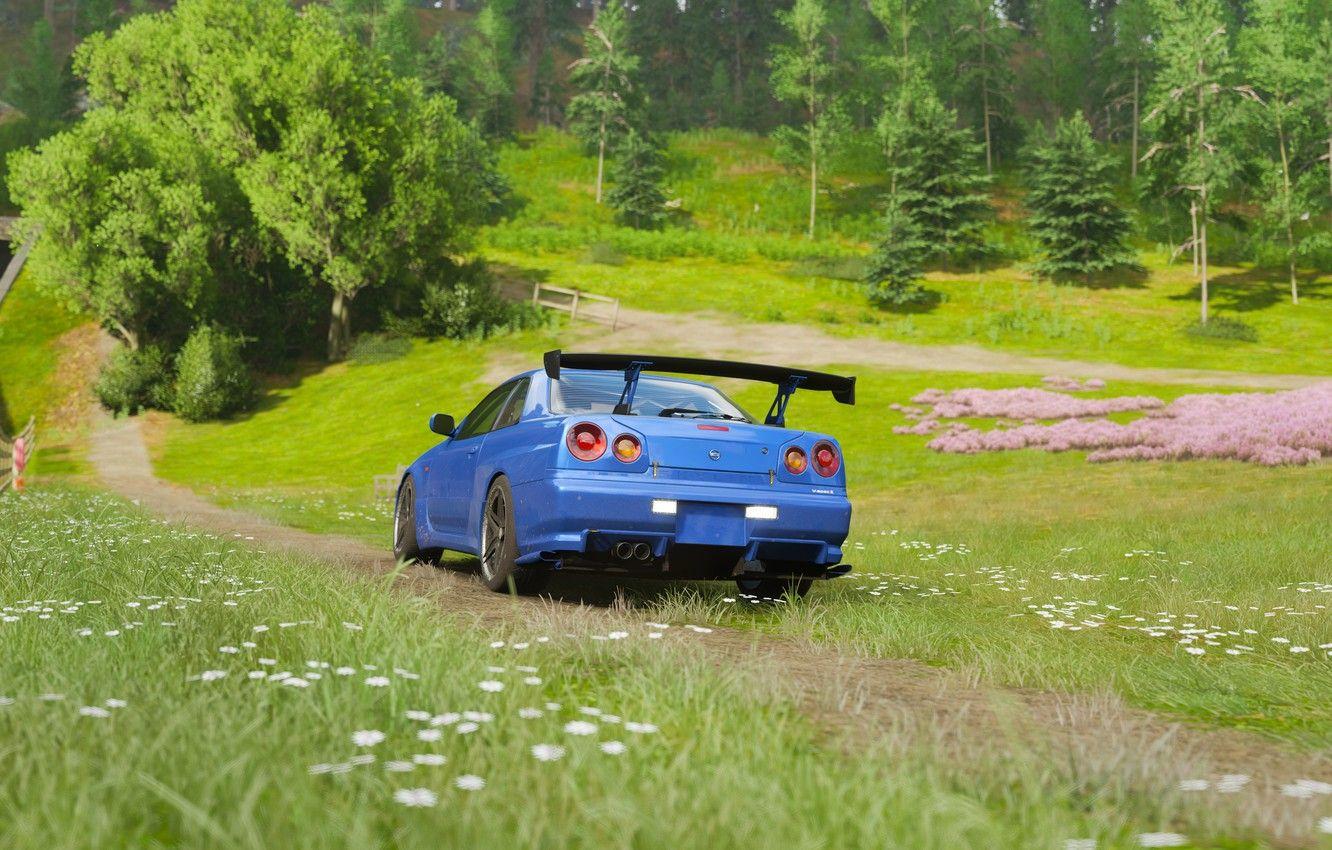 1332x850 Wallpaper nissan, cars, forza, forza horizon, forza horizon 4