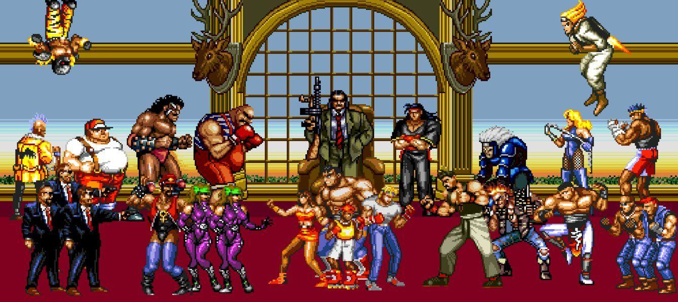 1338x597 Streets of Rage Wallpaper