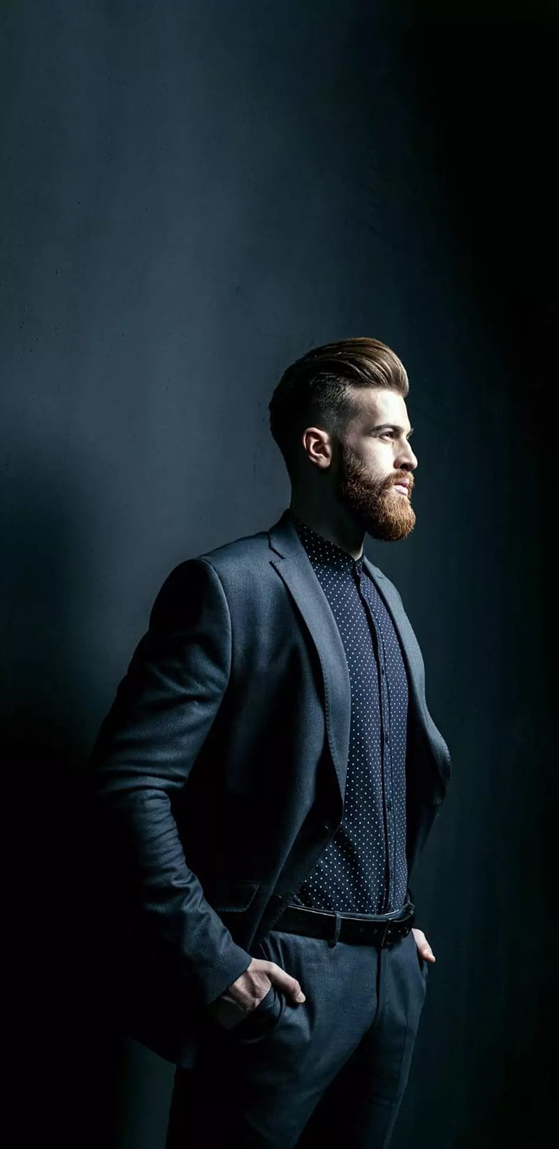 800x1644 HD business man wallpaper
