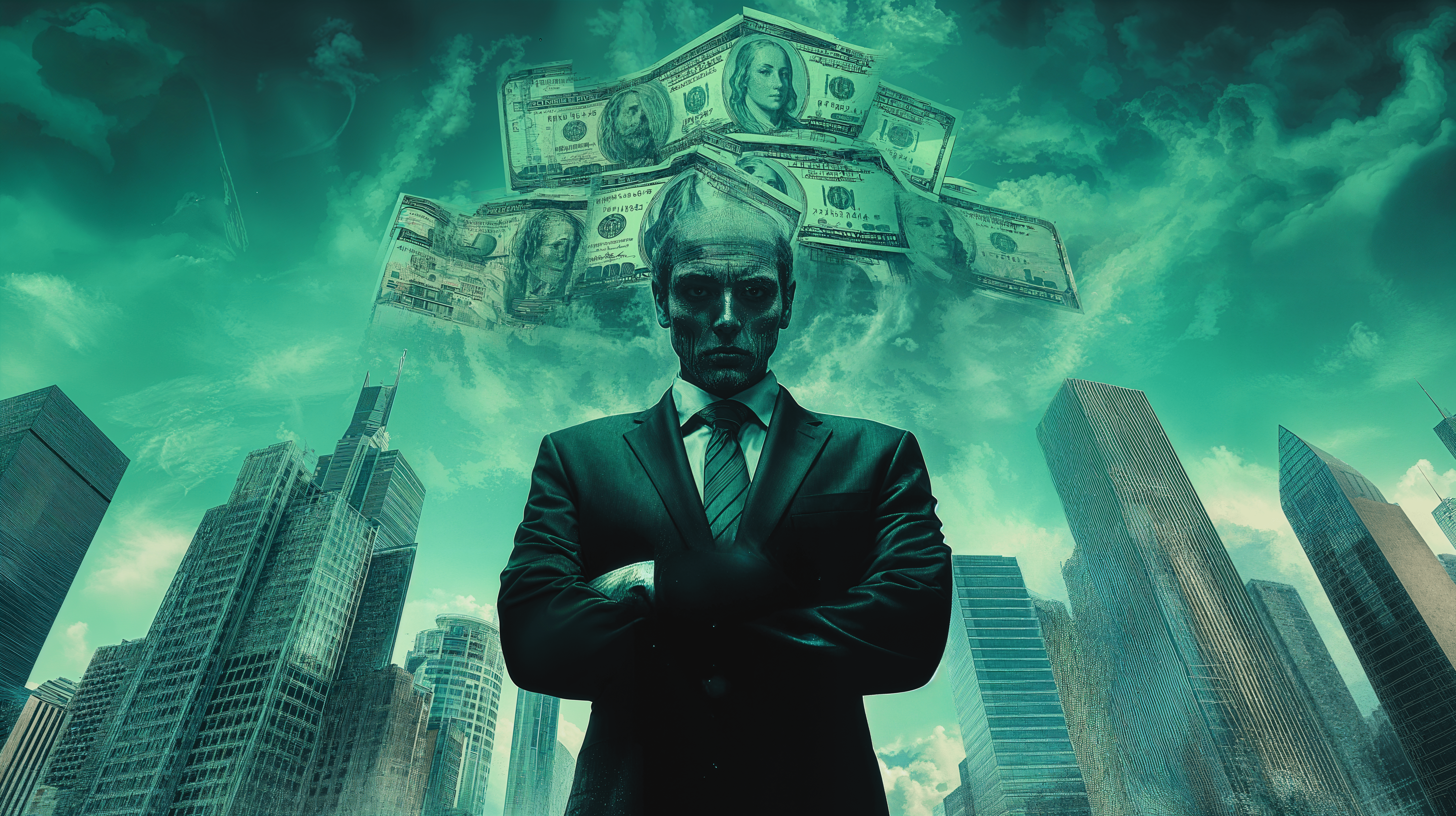 5824x3264 Corporate Power: A 4K Ultra HD Wallpaper