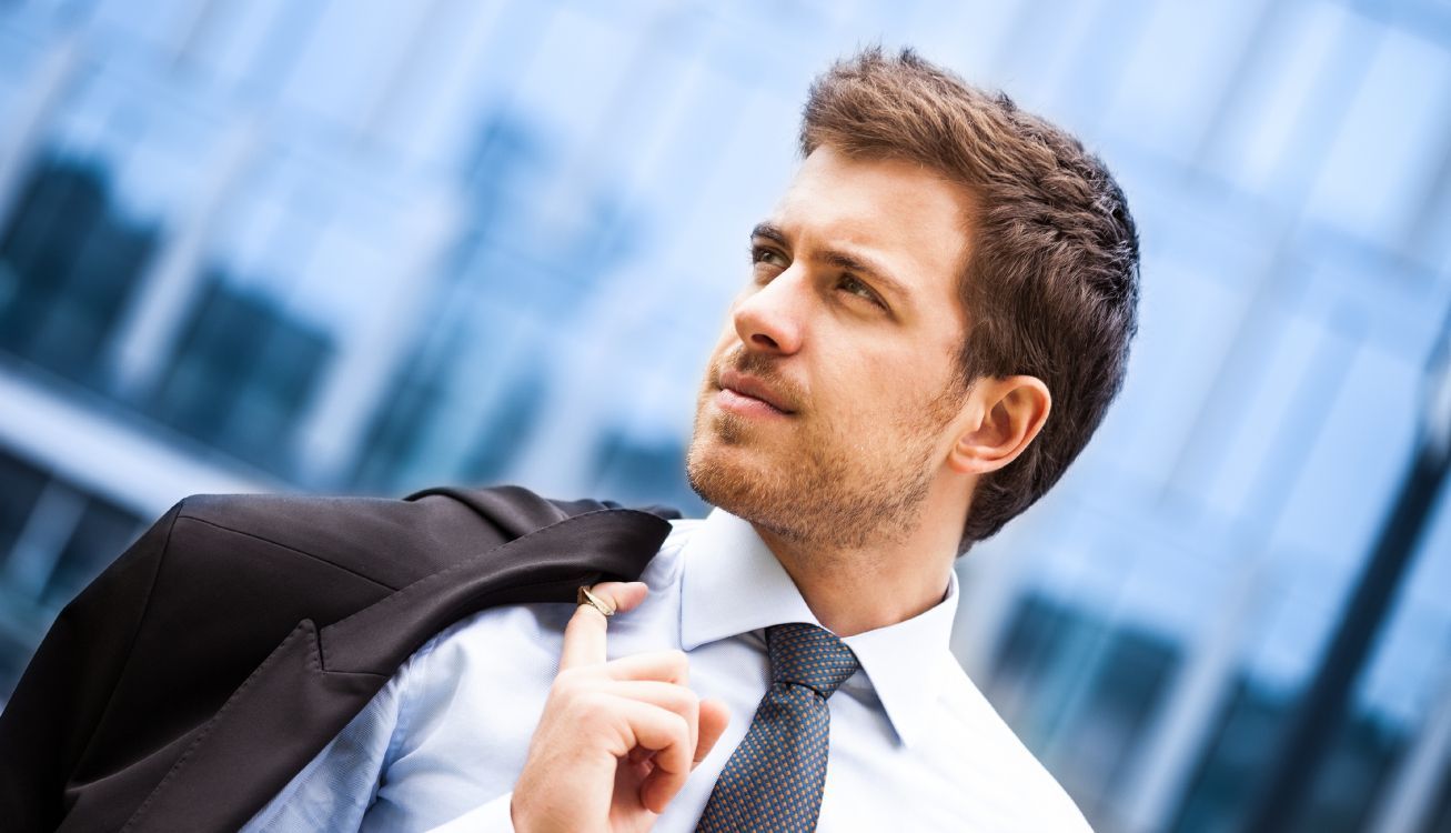 1307x750 Wallpaper Businessperson, Suit, Business, Facial Hair, Design, Background Free Image