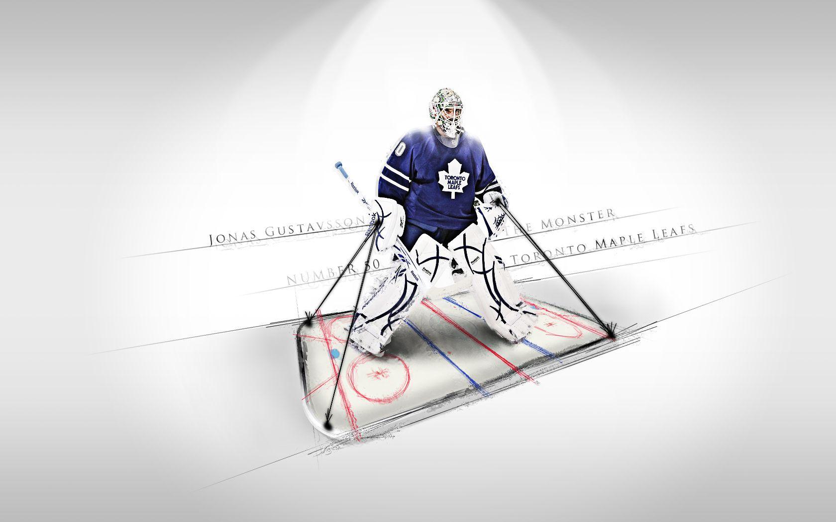 1680x1050 Hockey Jonas Gustavsson Toronto Maple Leafs wallpaperx1050