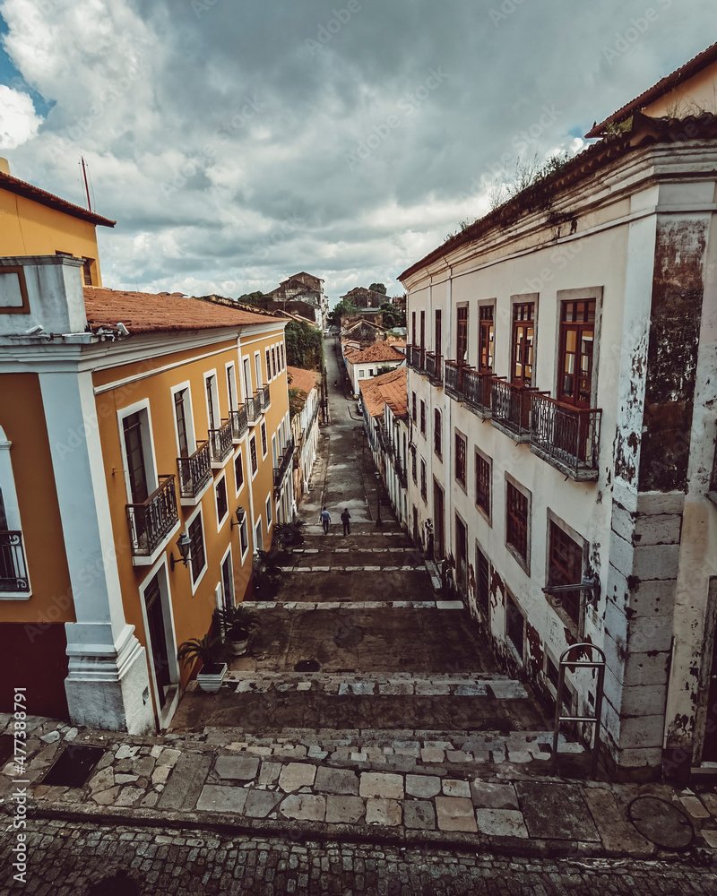 800x1000 São Luis Do Maranhão Historical Old Town. Beautiful Portuguese Imperial Style City In Brazil Stock Foto