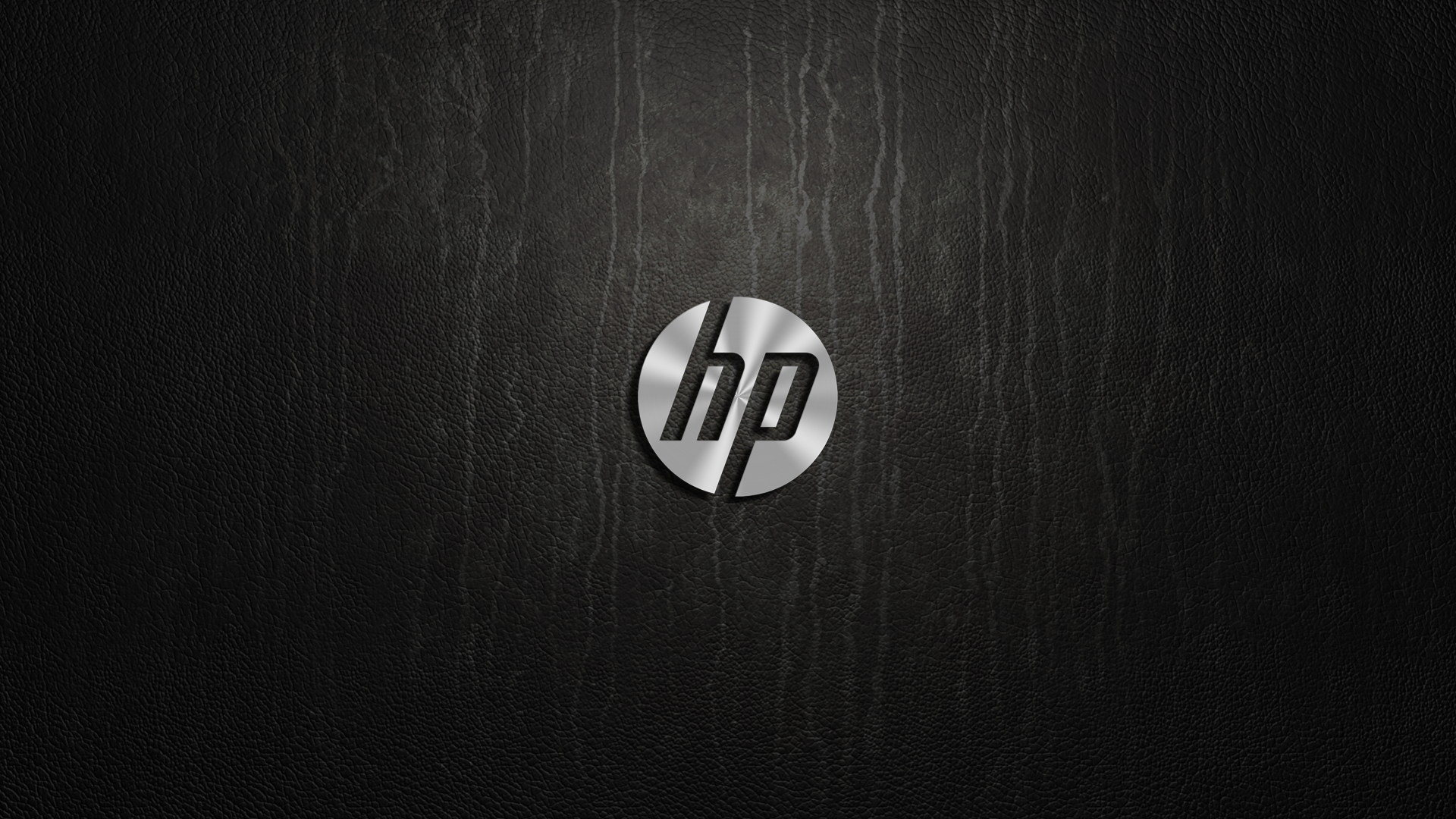 1920x1080 HP Tech Noir HD. HP Metal Emblem. Carbon HP Wallpaper. Minimal HP Tech HD