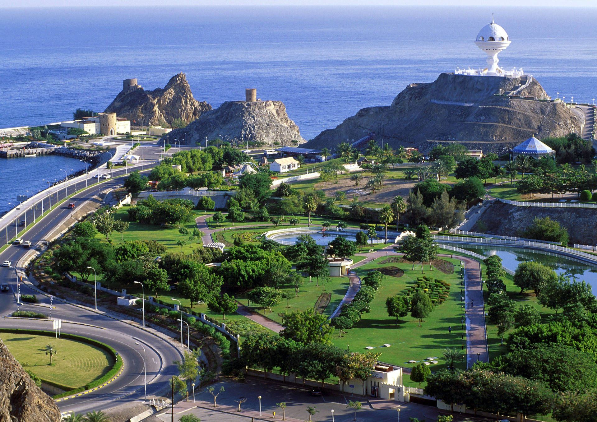 1920x1357 Download Riyam Park In Oman Wallpaper
