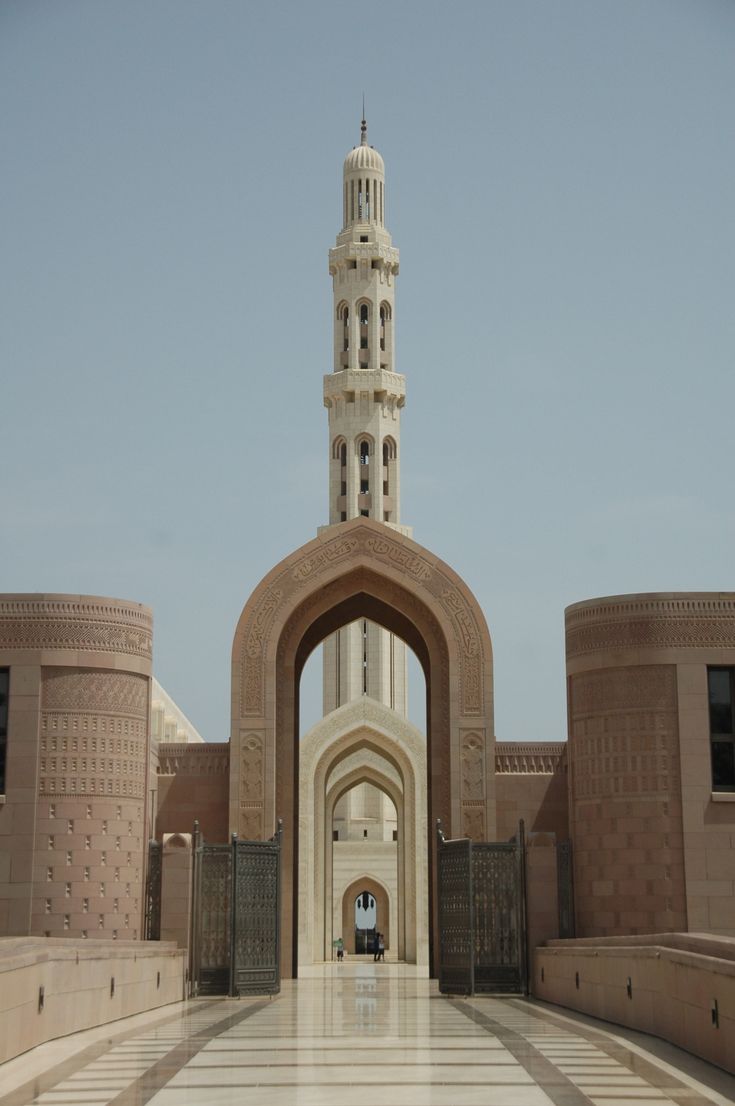 735x1106 mosque, oman, temple, islam, muslim, minaret, architecture, built structure