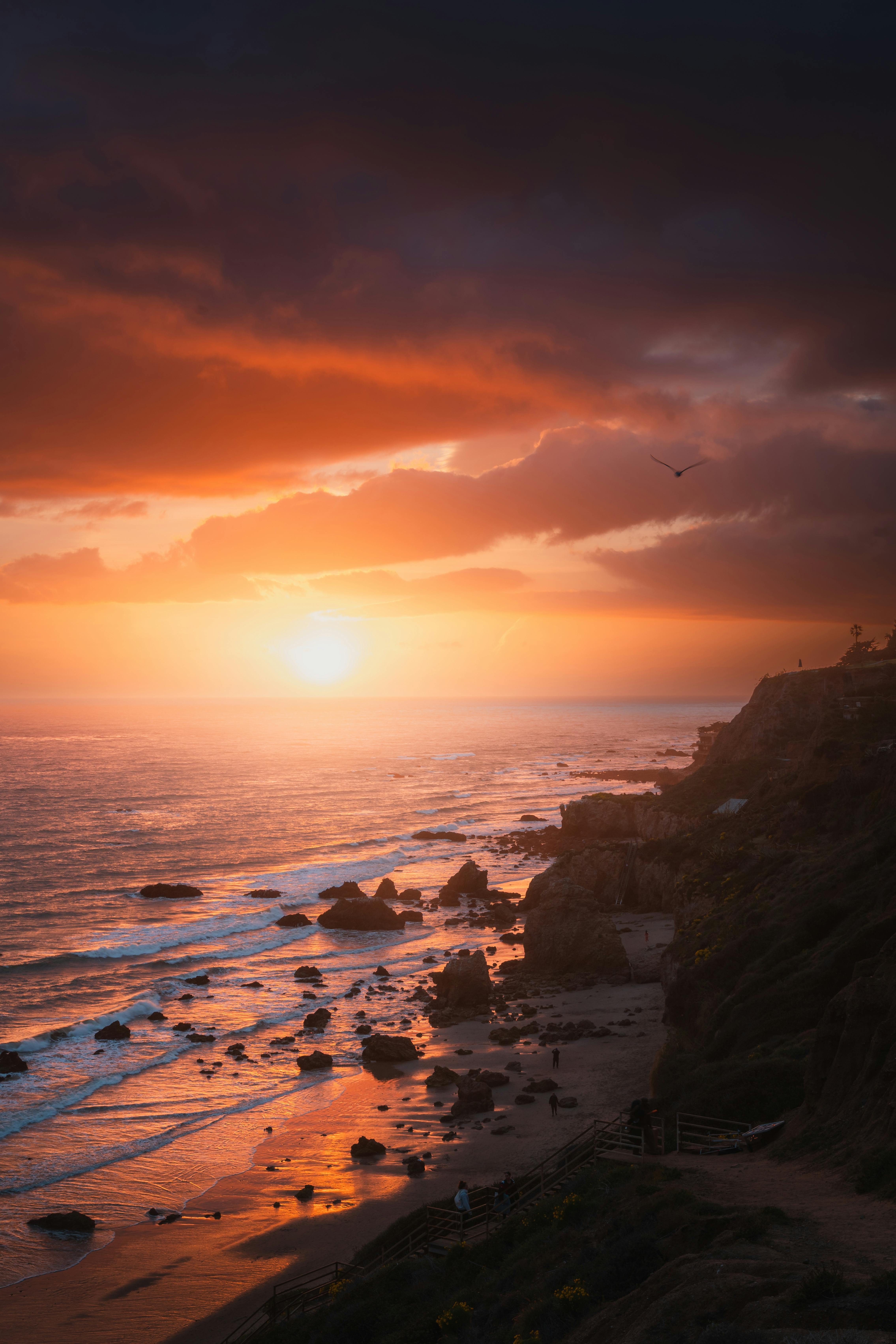 4540x6810 Coastal Sunset Views · Free