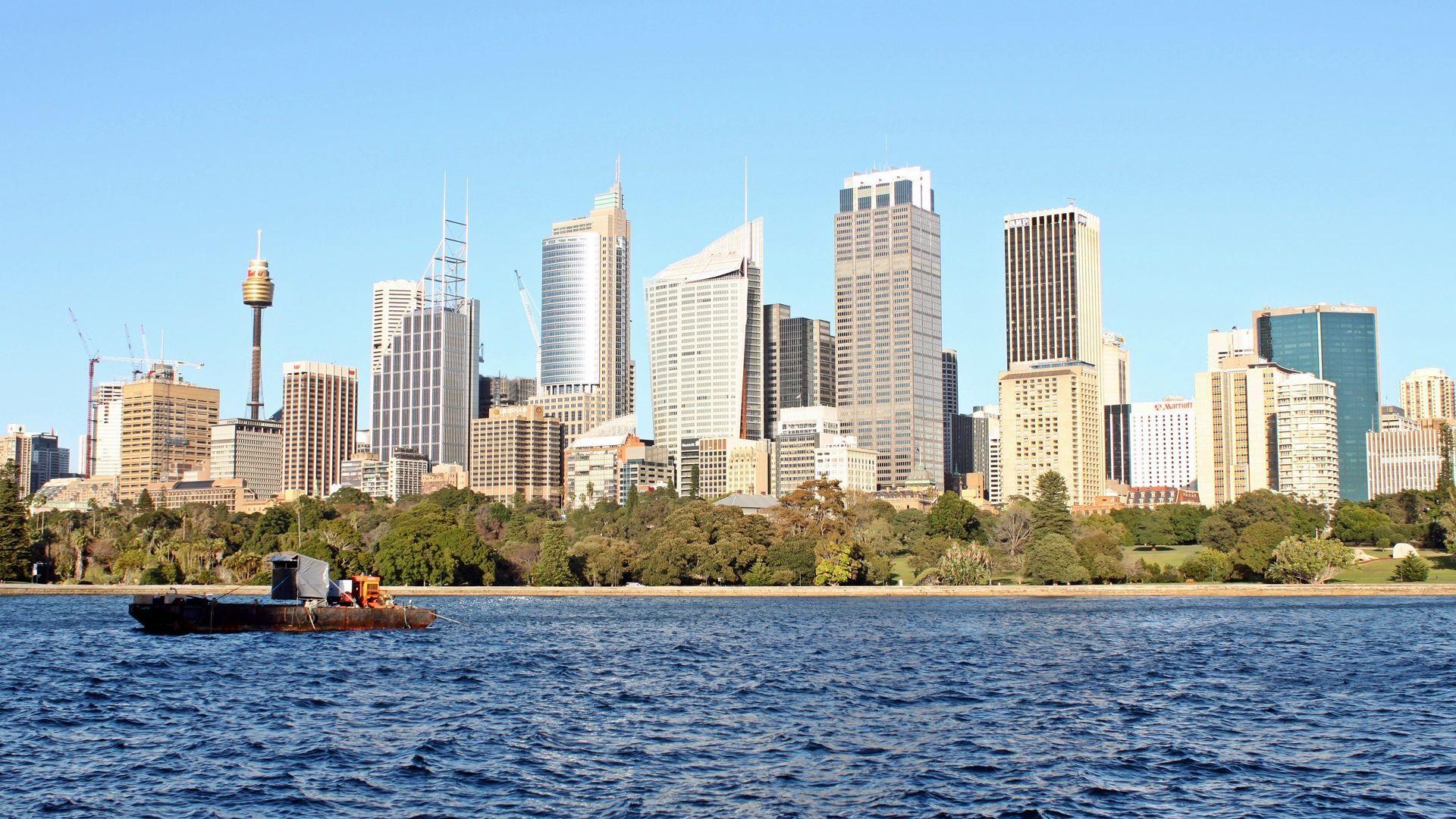 1920x1080 Skyline Sydney City Wallpaper