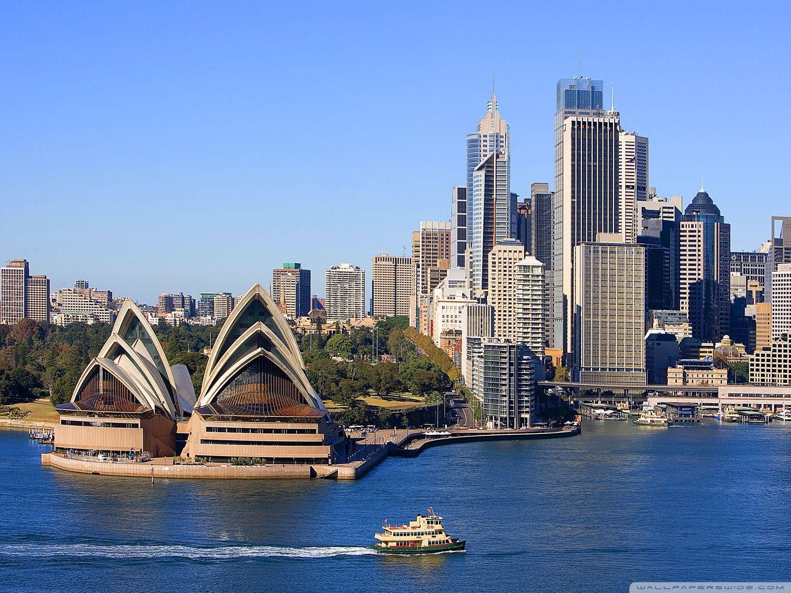 1600x1200 Sydney Skyline Ultra HD Desktop Background Wallpaper for 4K UHD TV