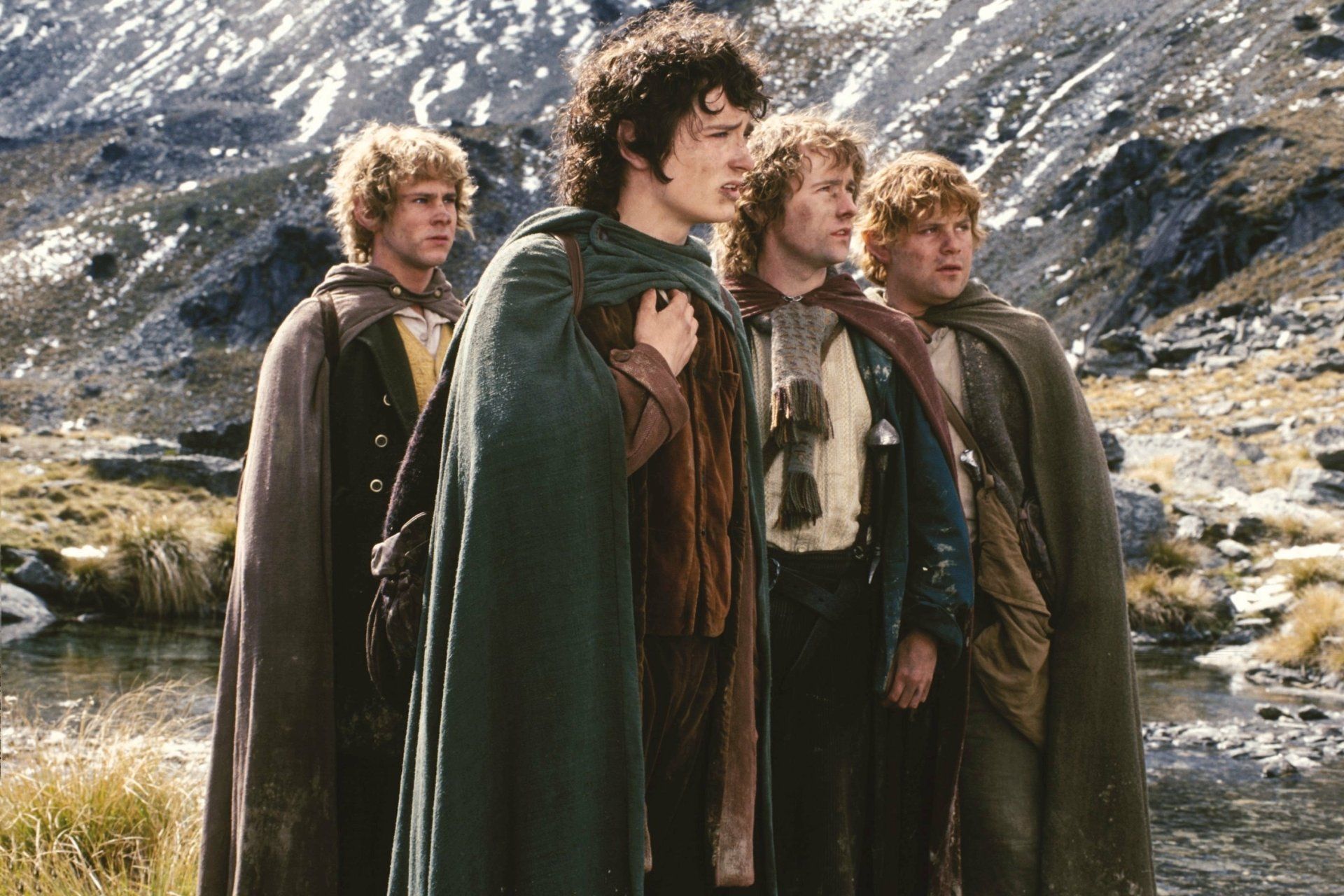 1920x1280 Download Sean Astin Billy Boyd Elijah Wood Dominic Monaghan Samwise Gamgee Peregrin Took Frodo Baggins Merry