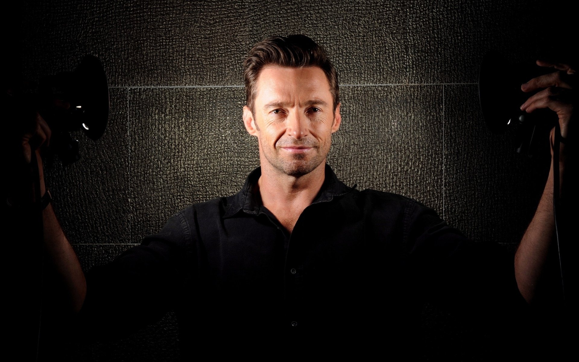 1920x1200 Hugh Jackman HD Wallpaper: A Moment of Charisma and Style