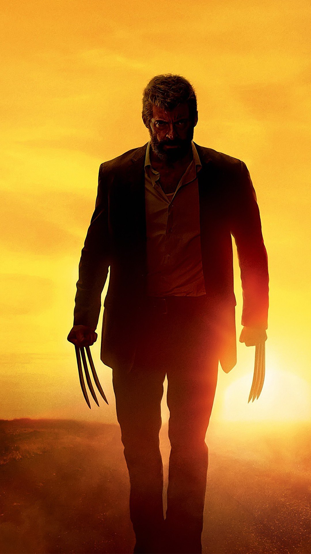 1080x1920 Hugh Jackman Logan 2017 4K Wallpaper