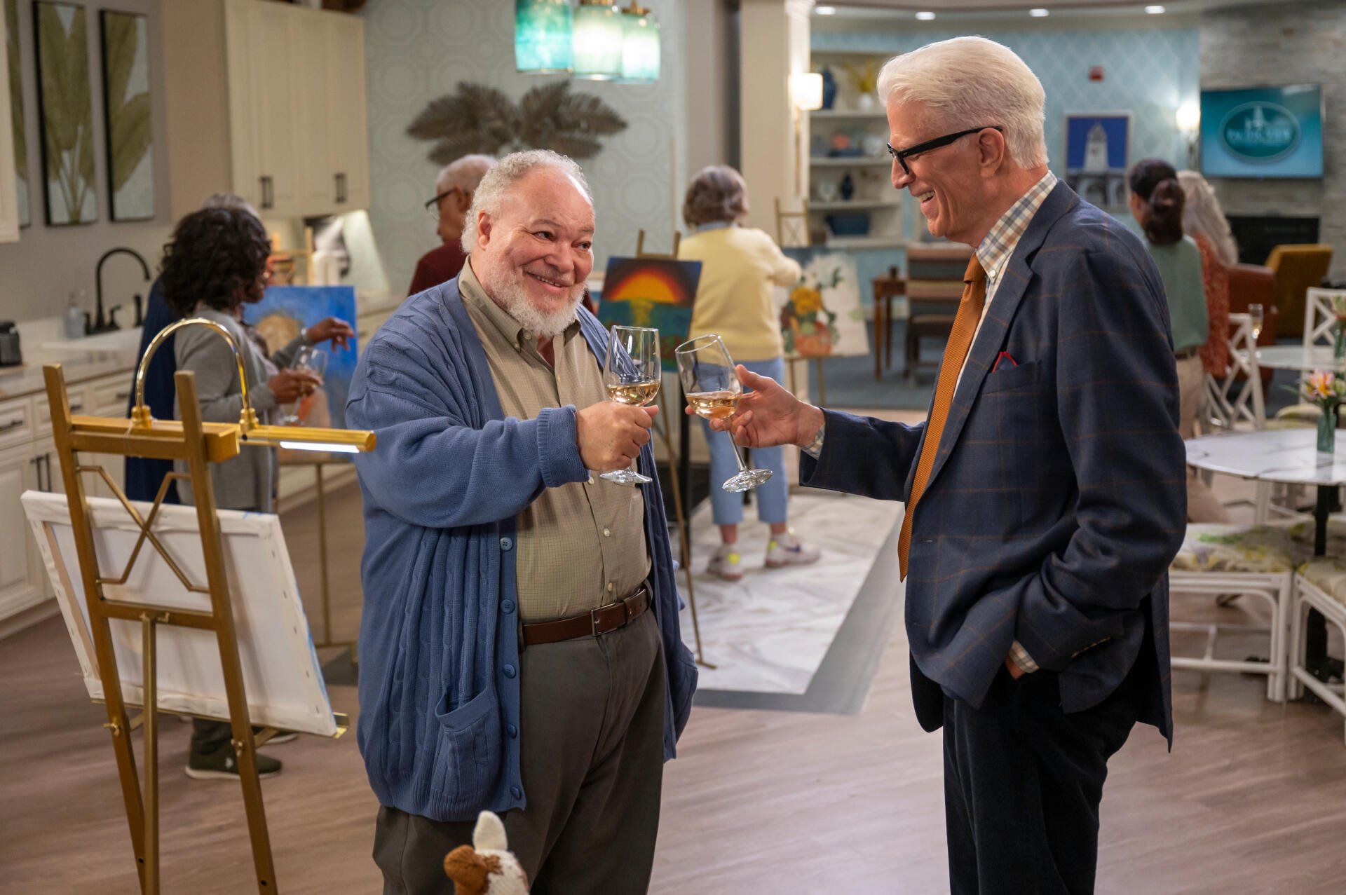 1920x1277 HD Wallpaper: A Man on the Inside with Ted Danson & Stephen McKinley Henderson