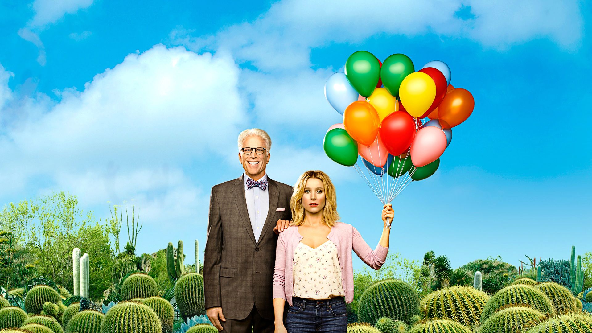 1920x1080 Phone wallpaper: Tv Show, The Good Place, Eleanor Shellstrop, Kristen Bell, Michael (The Good Place), Ted Danson 897791