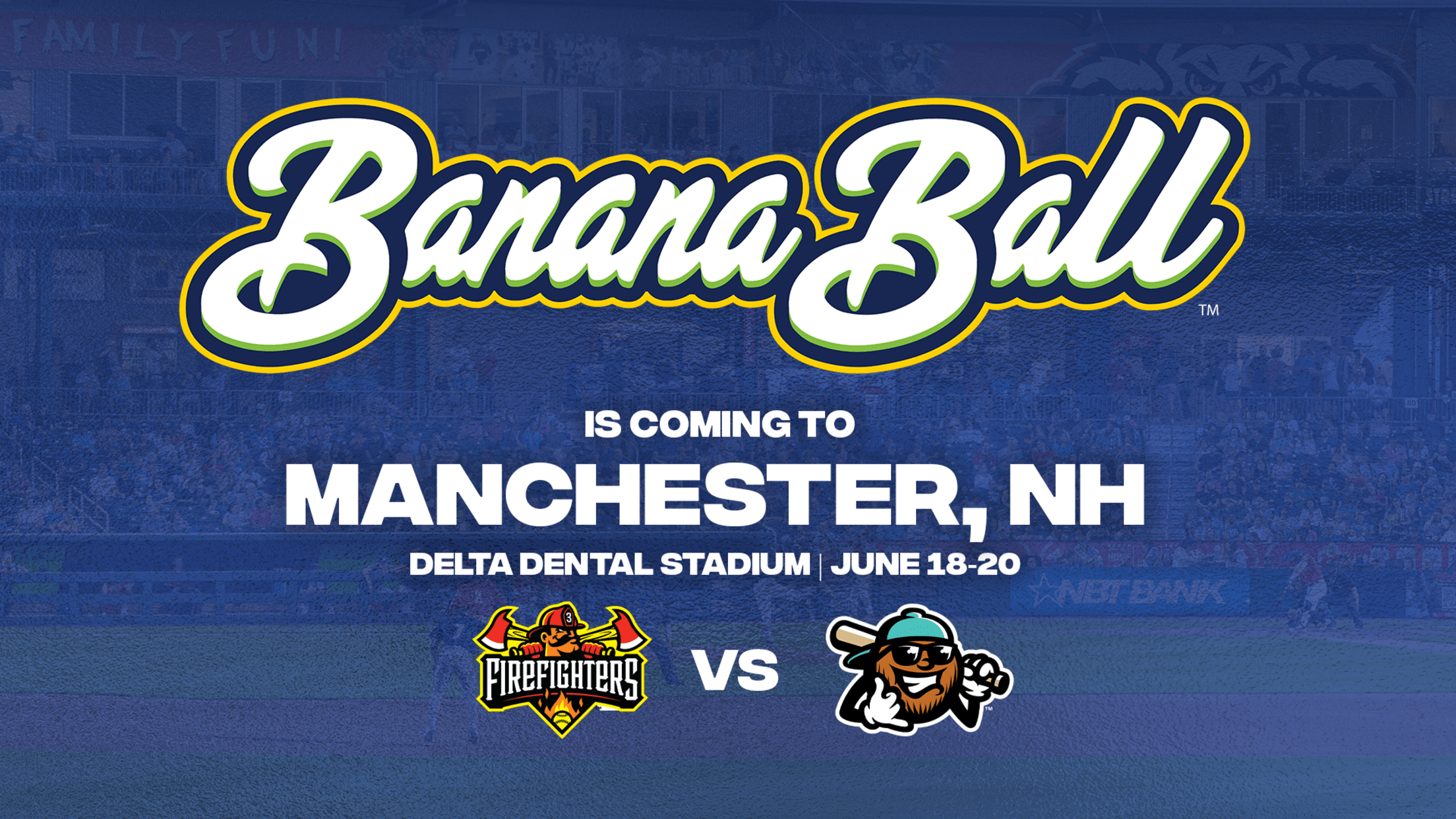 2208x1242 October 9. Banana Ball Is Coming to New Hampshire!