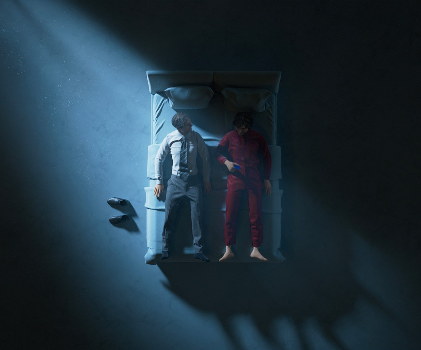 1400x1162 Unskippable: 'Severance' Title Sequence by Oliver Latta. Daily design inspiration for creatives